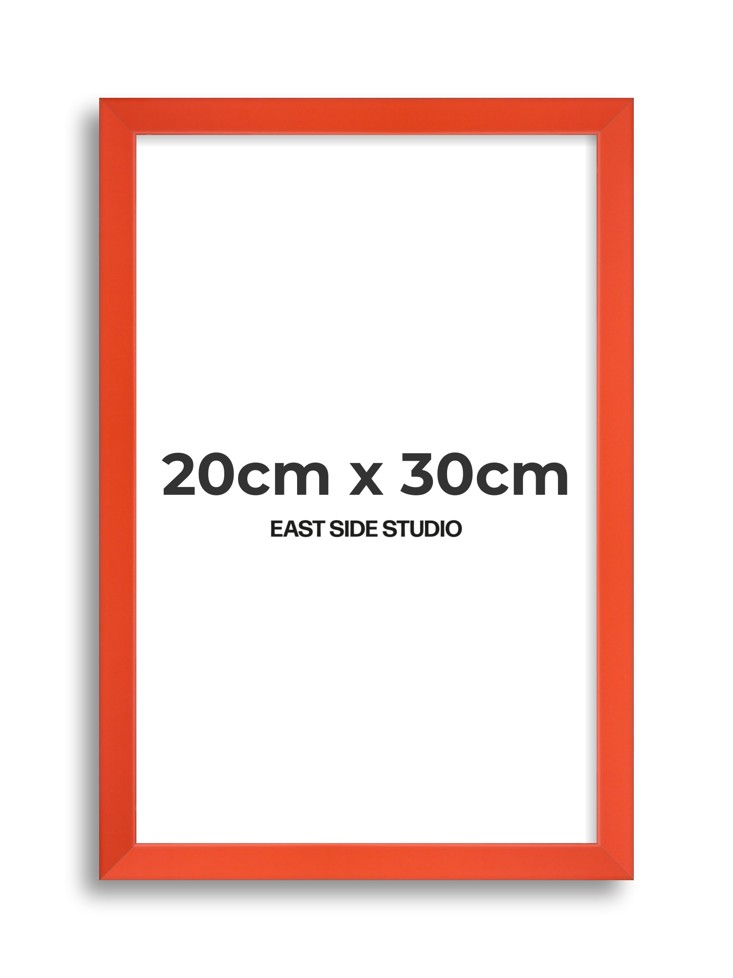 Tangerine 20cm x 30cm picture frame