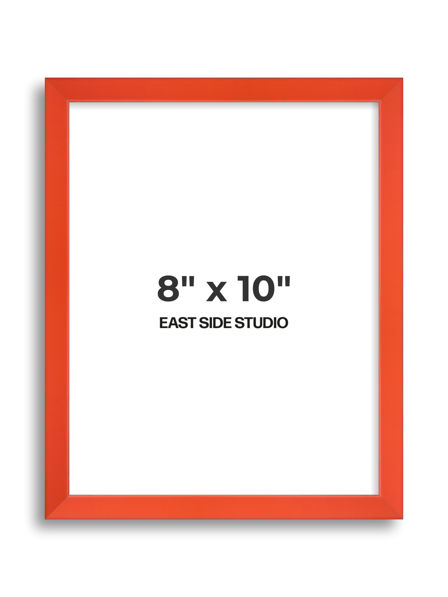 Tangerine 8" x 10" picture frame