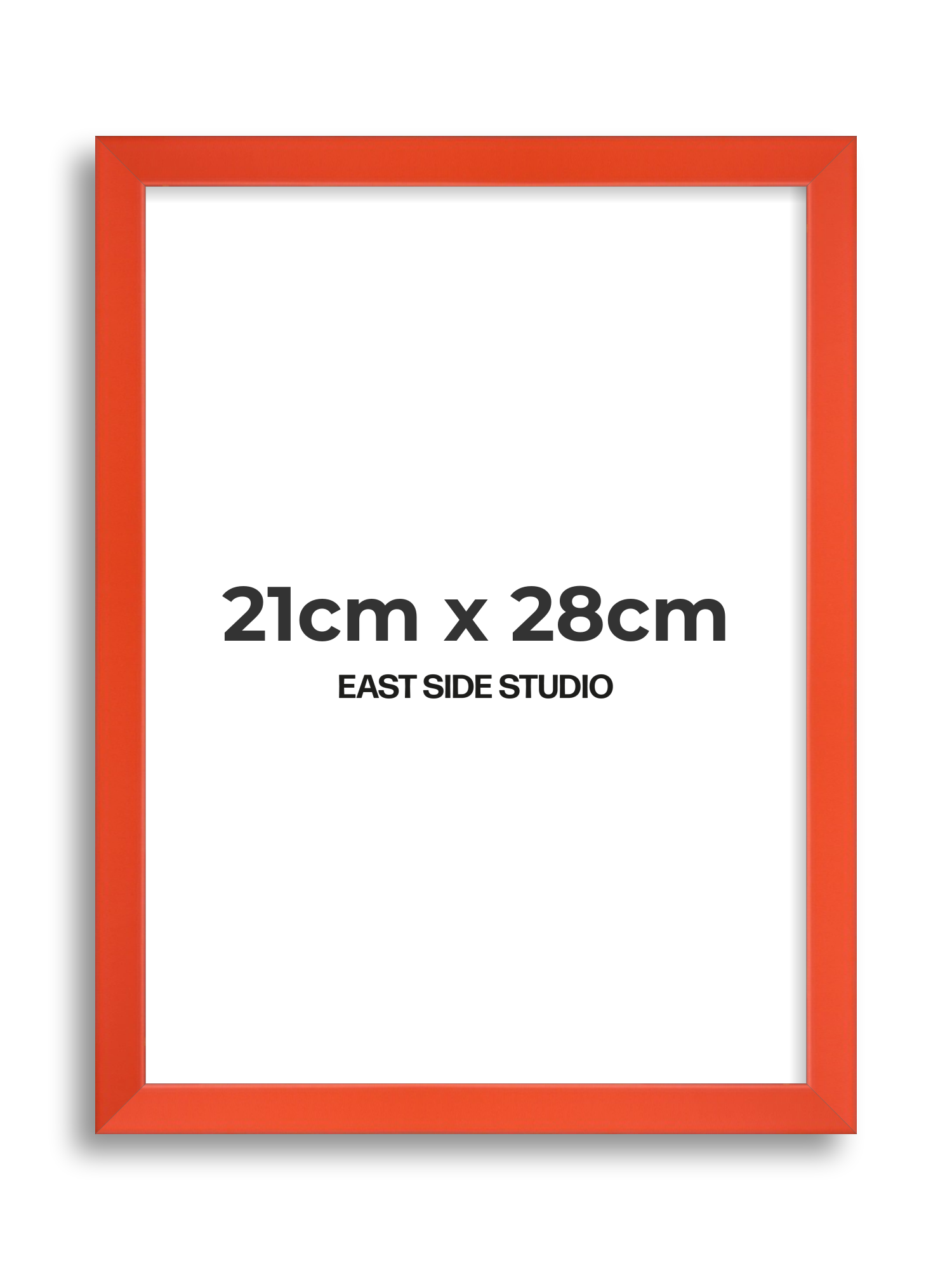 Tangerine 21cm x 28cm picture frame