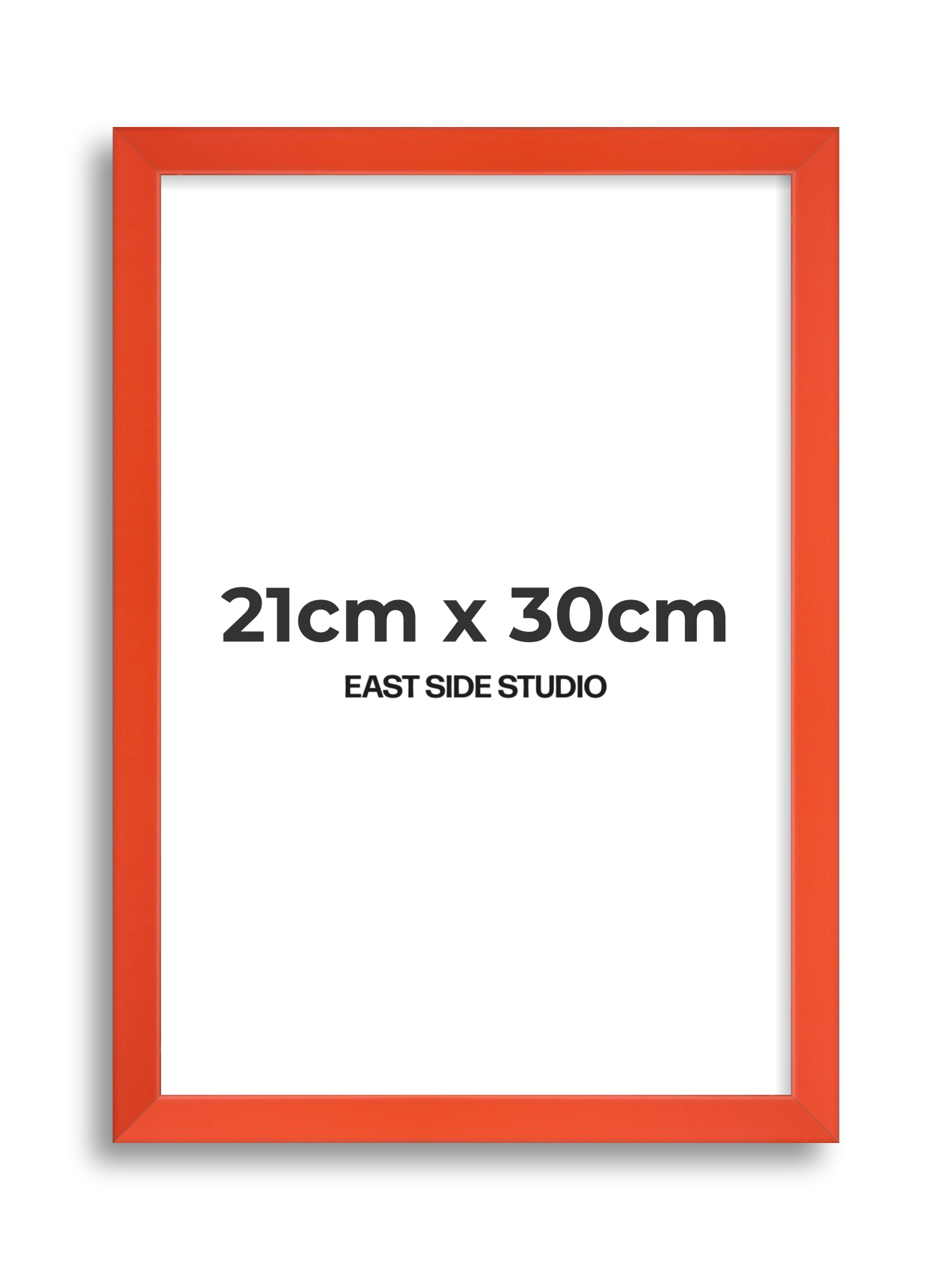 Tangerine 21cm x 30cm picture frame