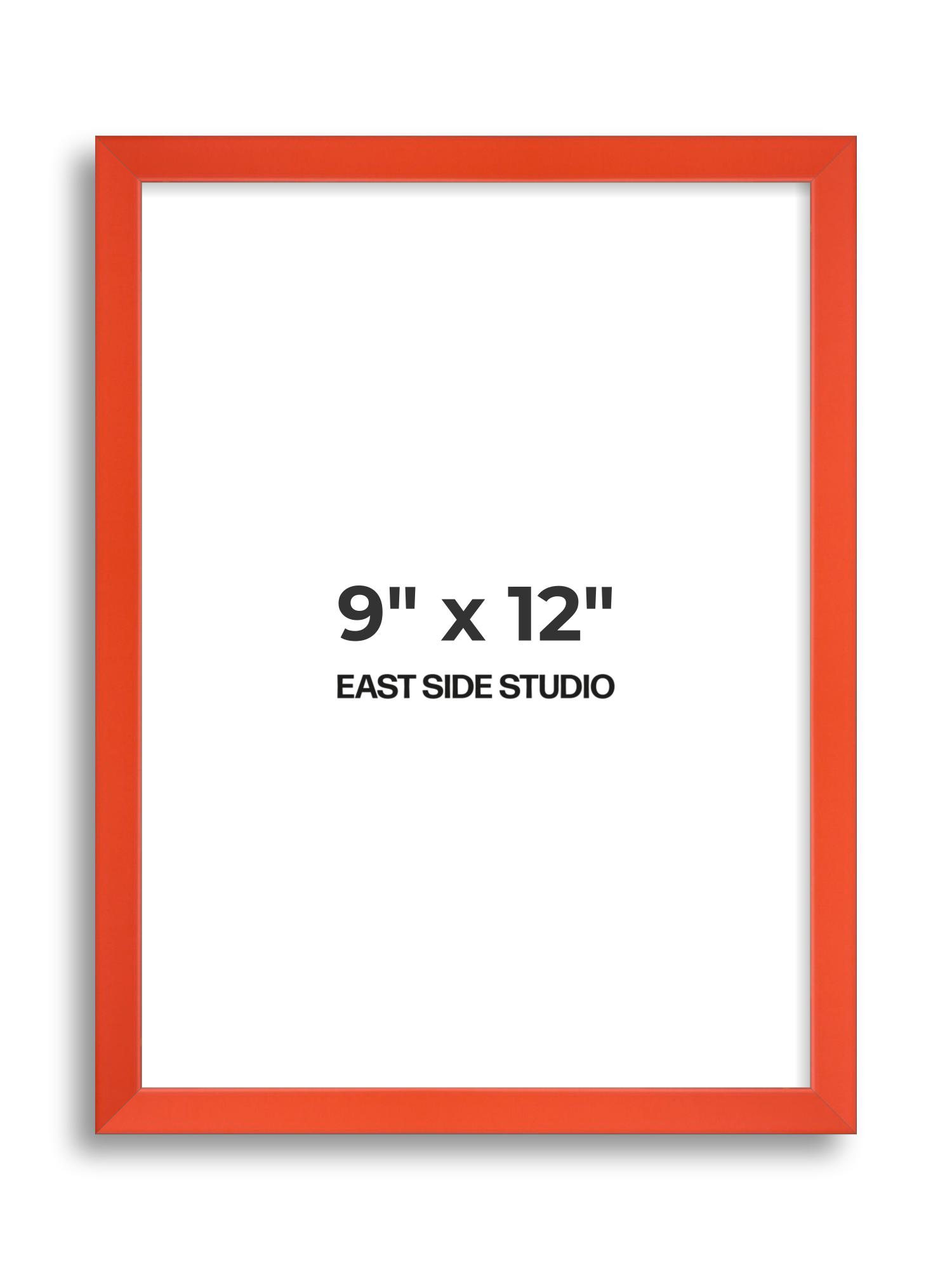 Tangerine 9" x 12" picture frame