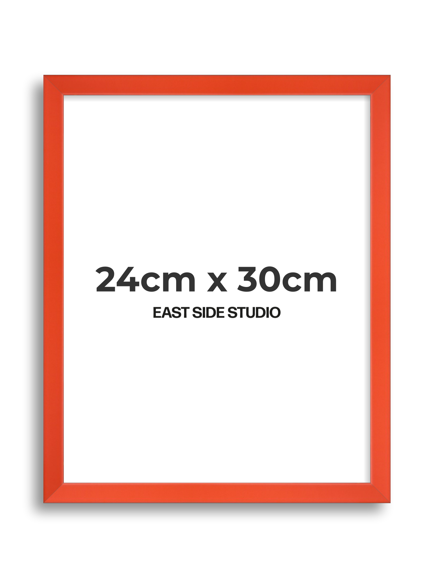 Tangerine 24cm x 30cm picture frame
