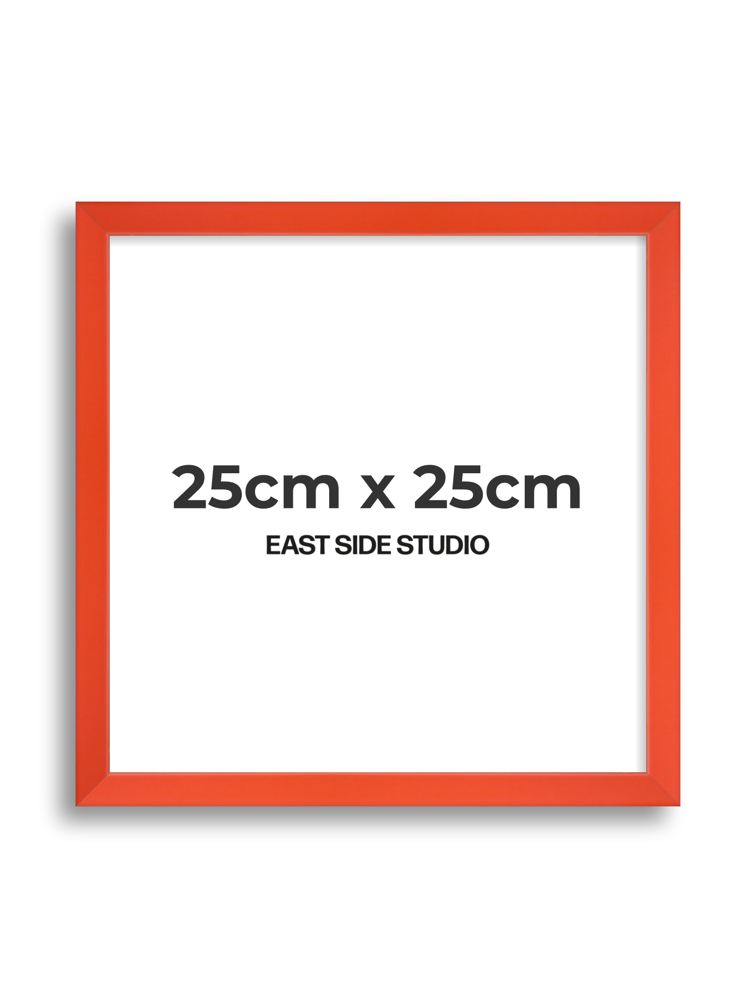 Tangerine 25cm x 25cm picture frame