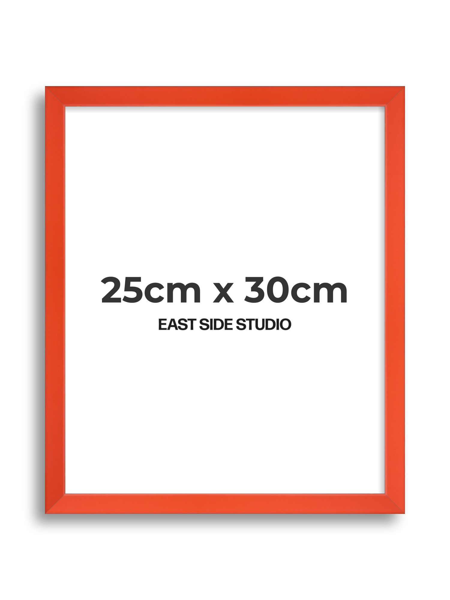 Tangerine 25cm x 30cm picture frame