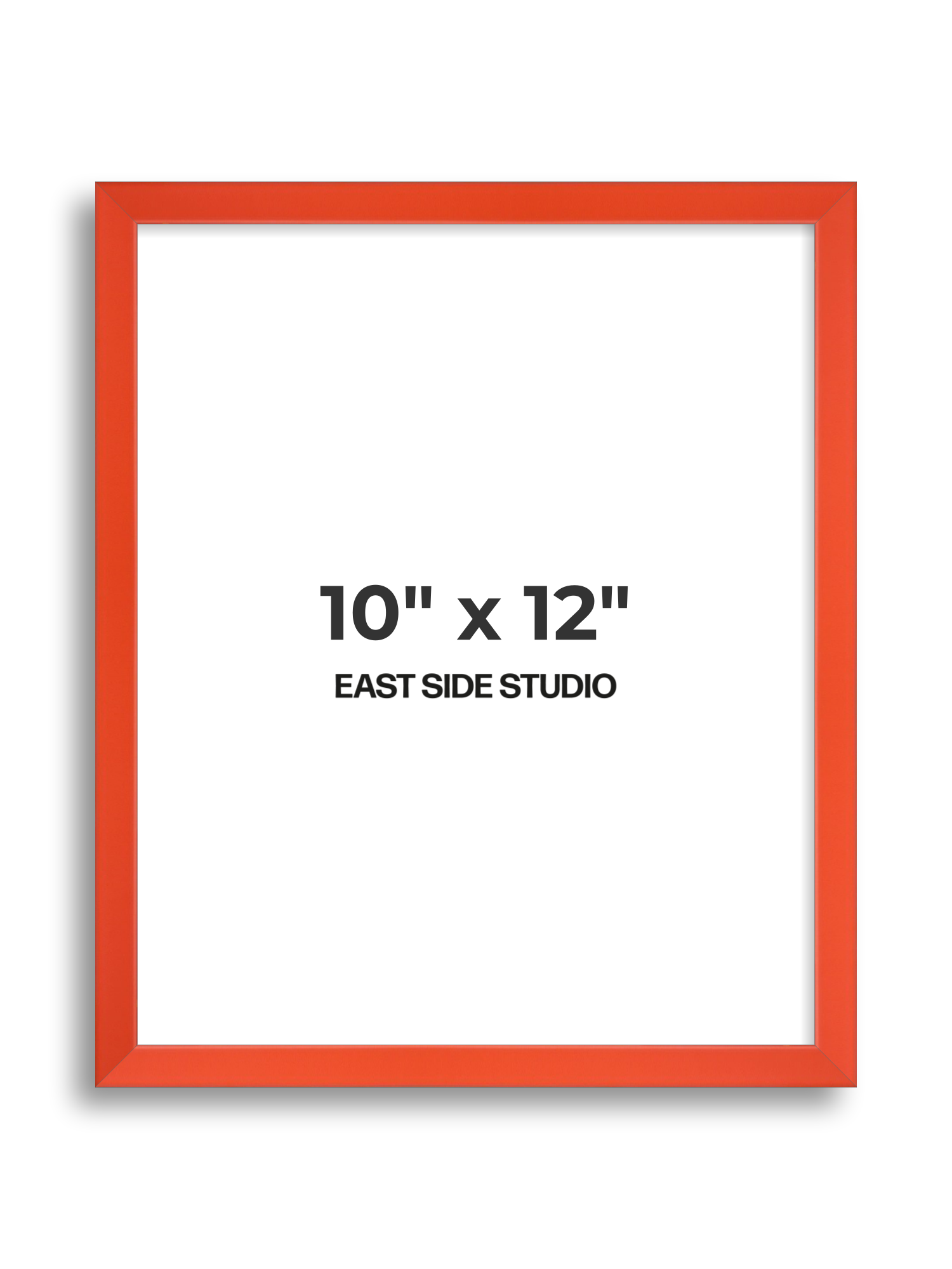 Tangerine 10" x 12" picture frame
