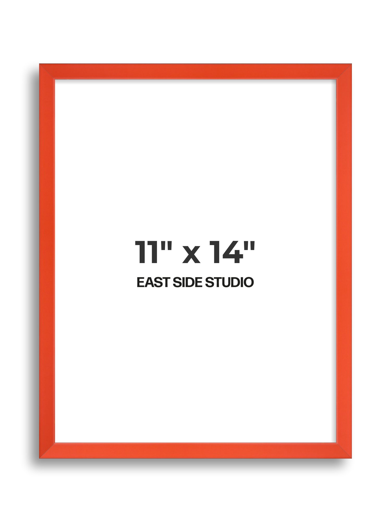 Tangerine 11" x 14" picture frame