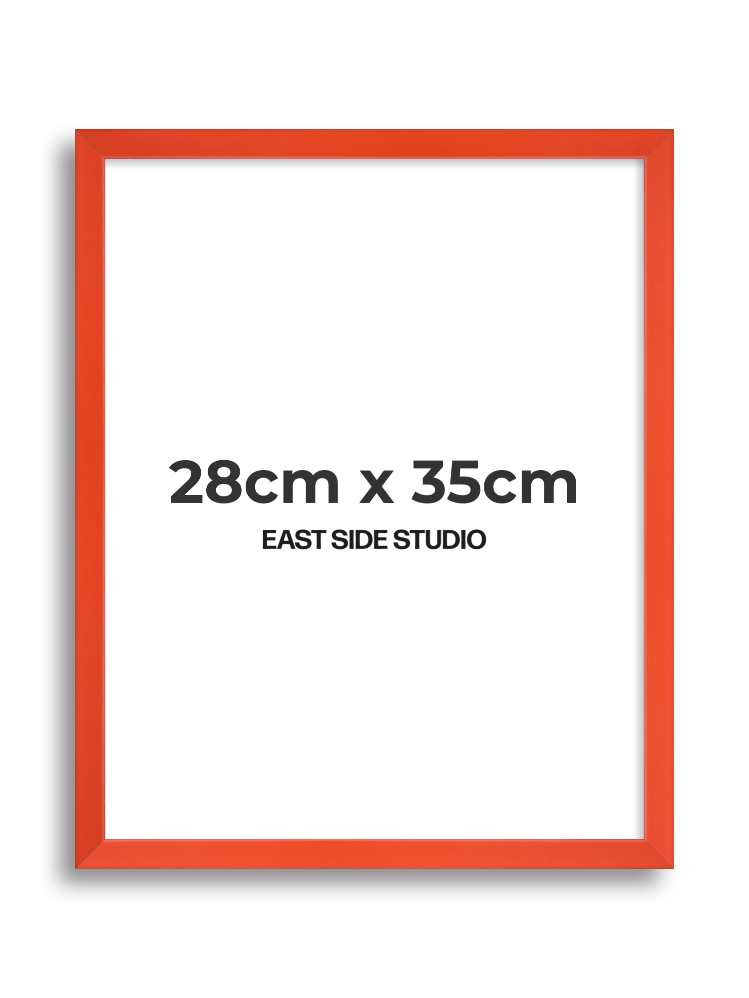 Tangerine 28cm x 35cm picture frame