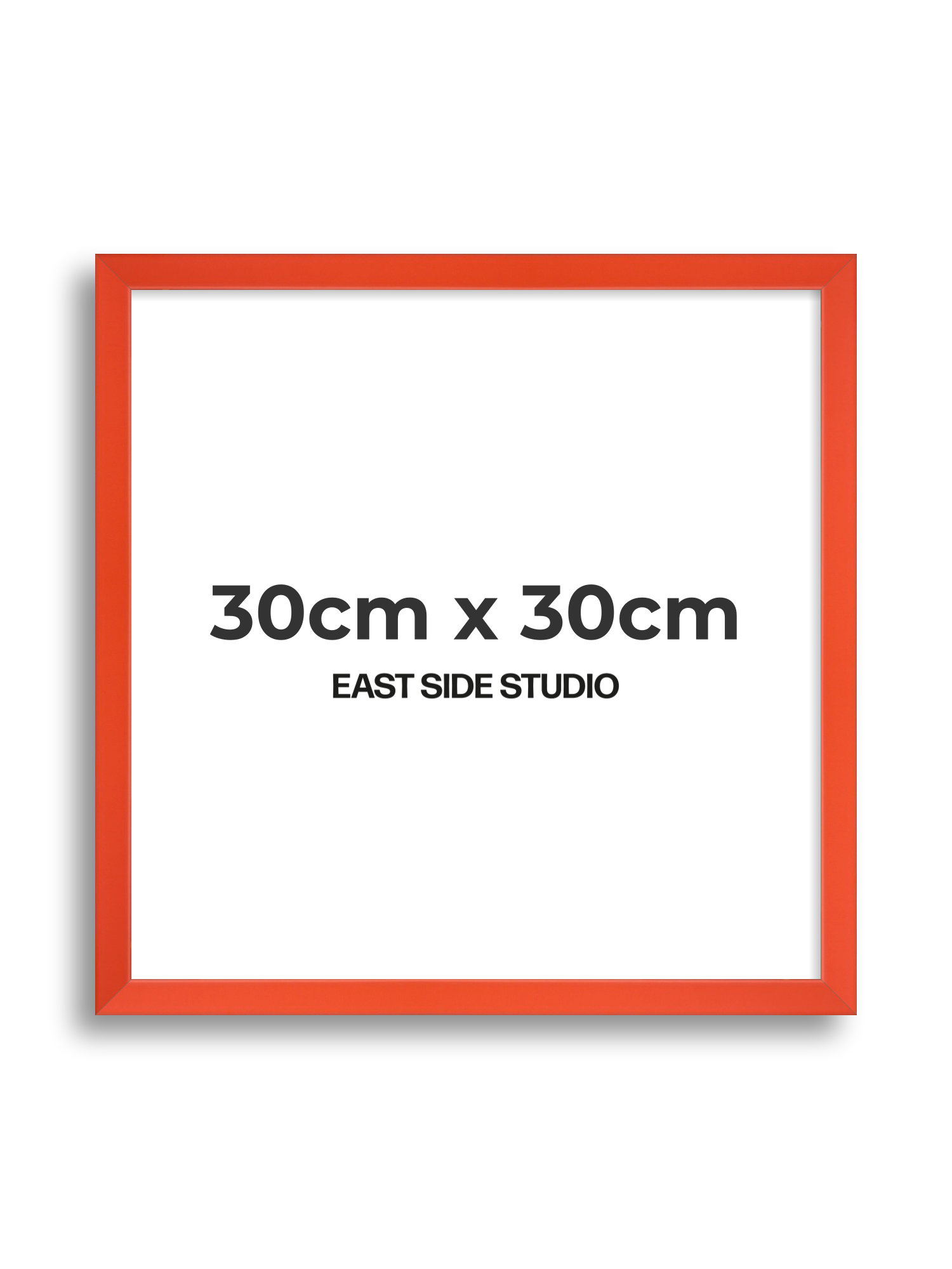 Tangerine 30cm x 30cm picture frame