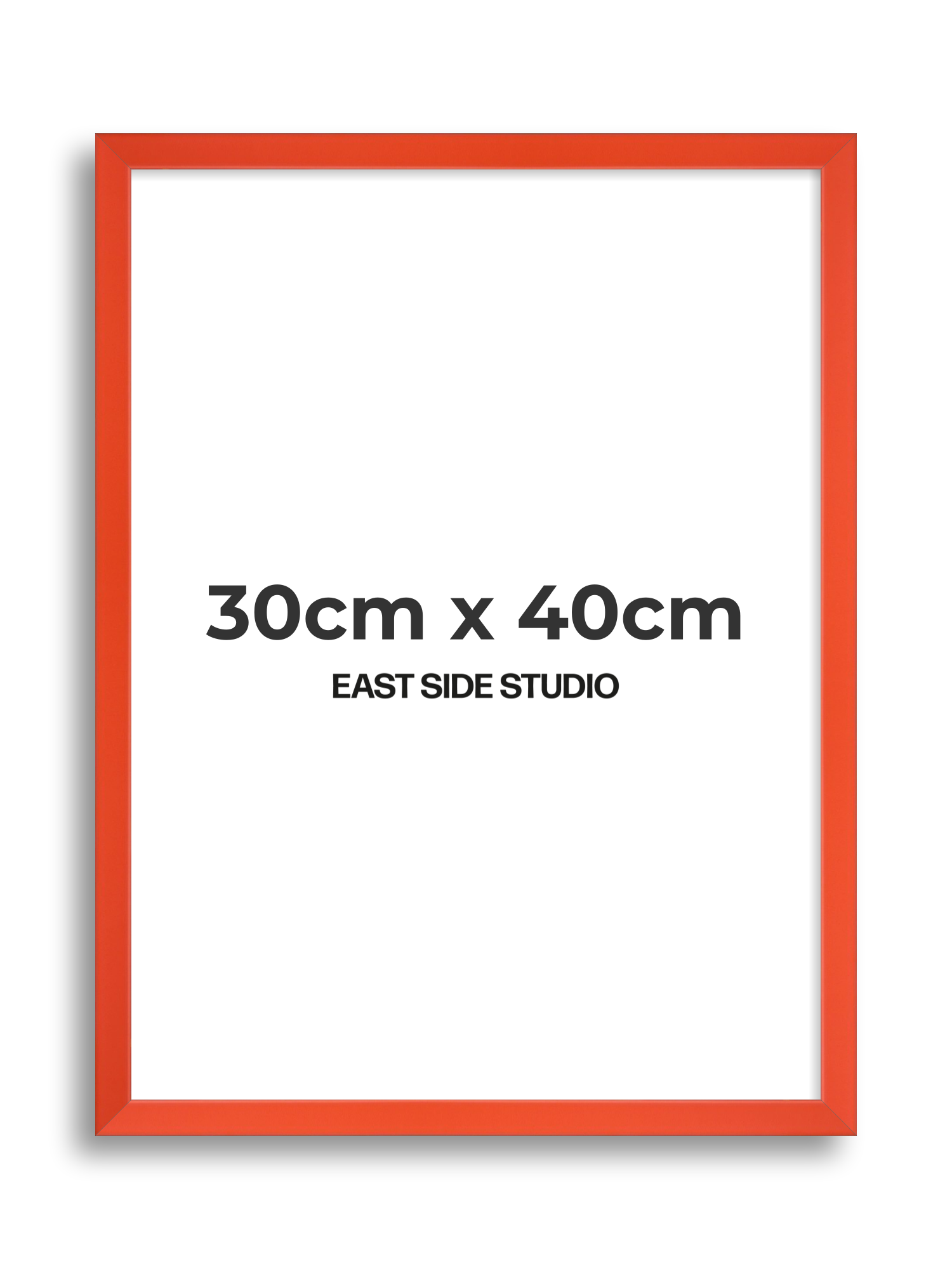 Tangerine 30cm x 40cm picture frame