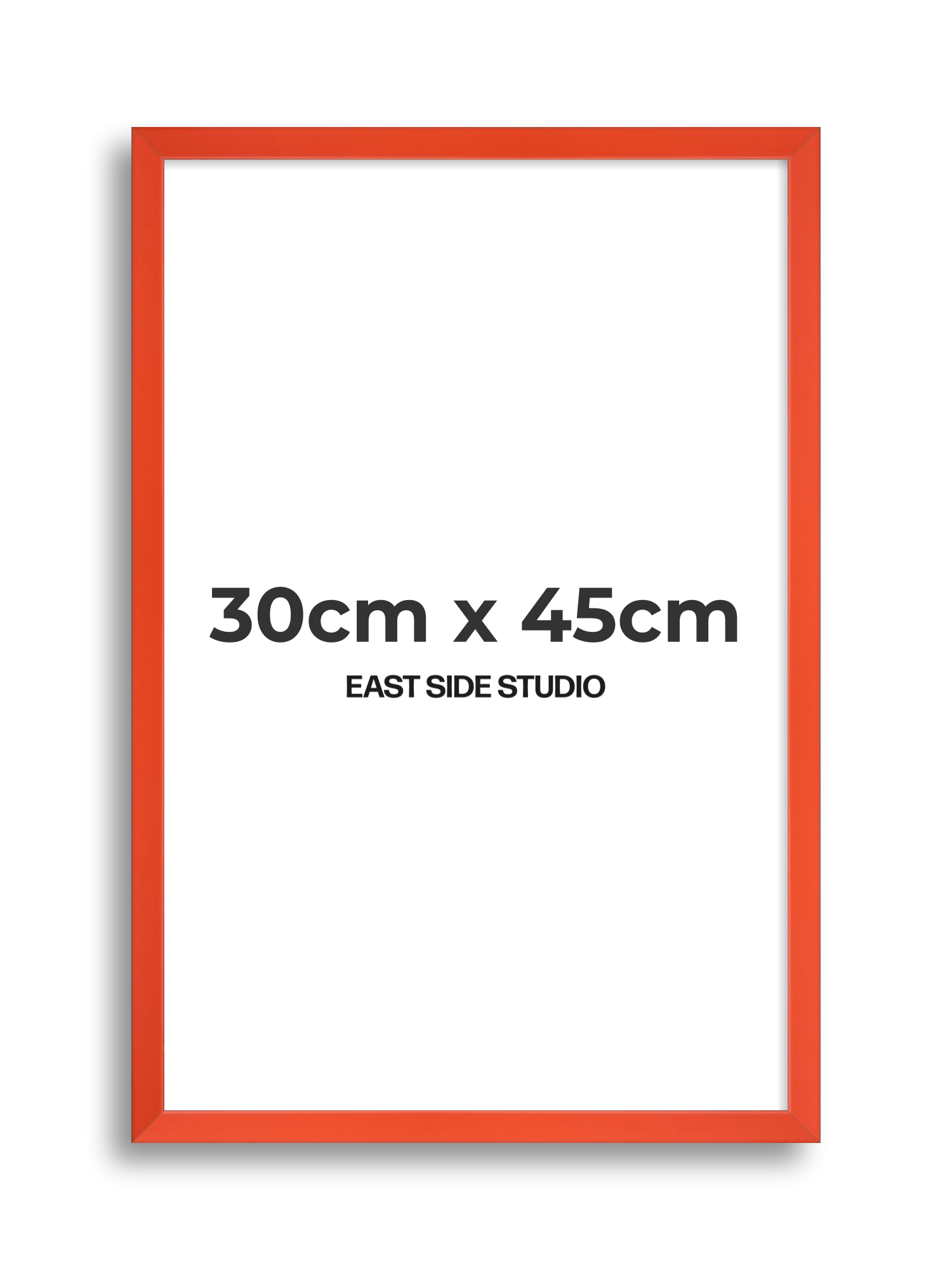 Tangerine 30cm x 45cm picture frame