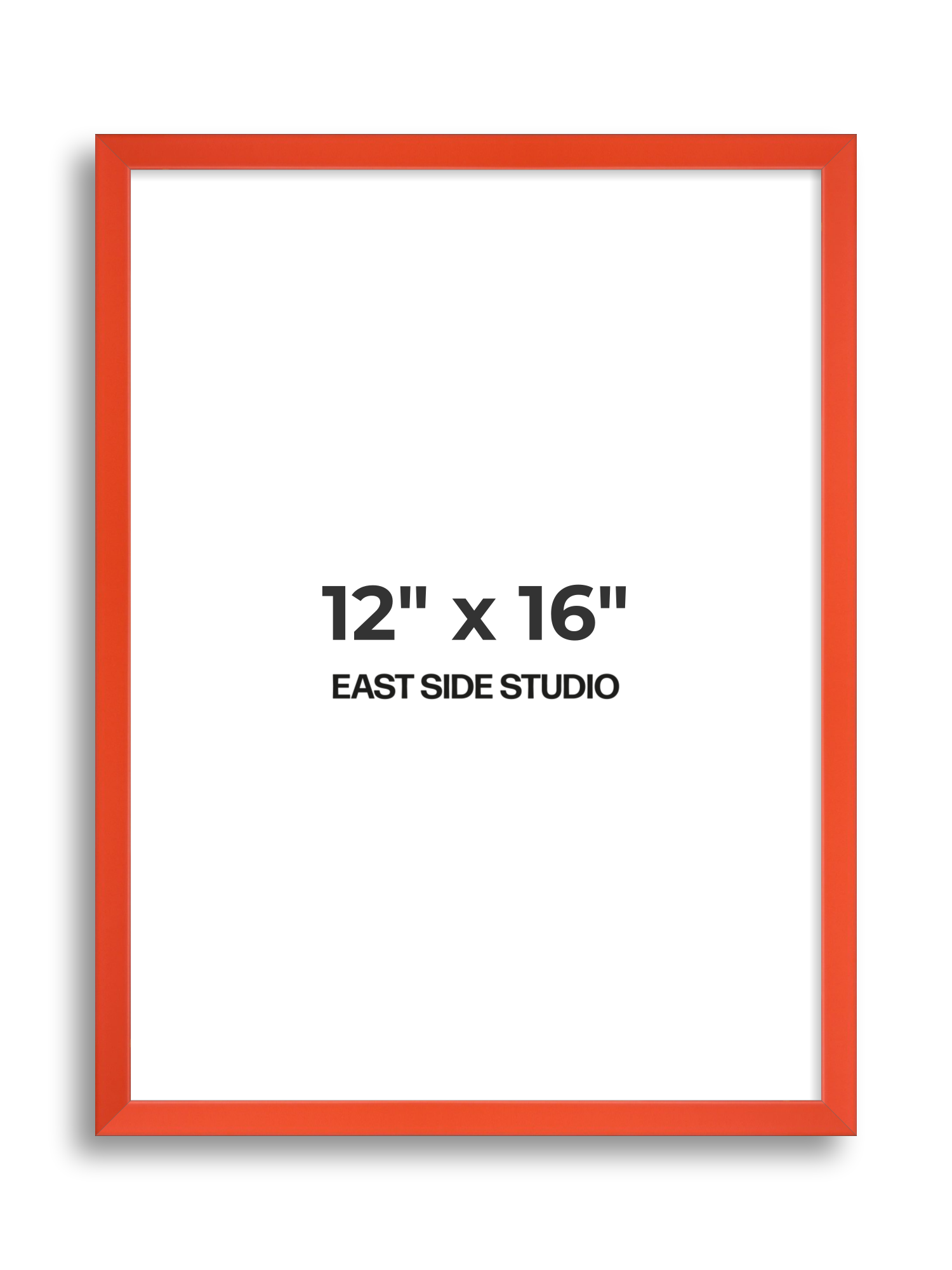 Tangerine 12" x 16" picture frame