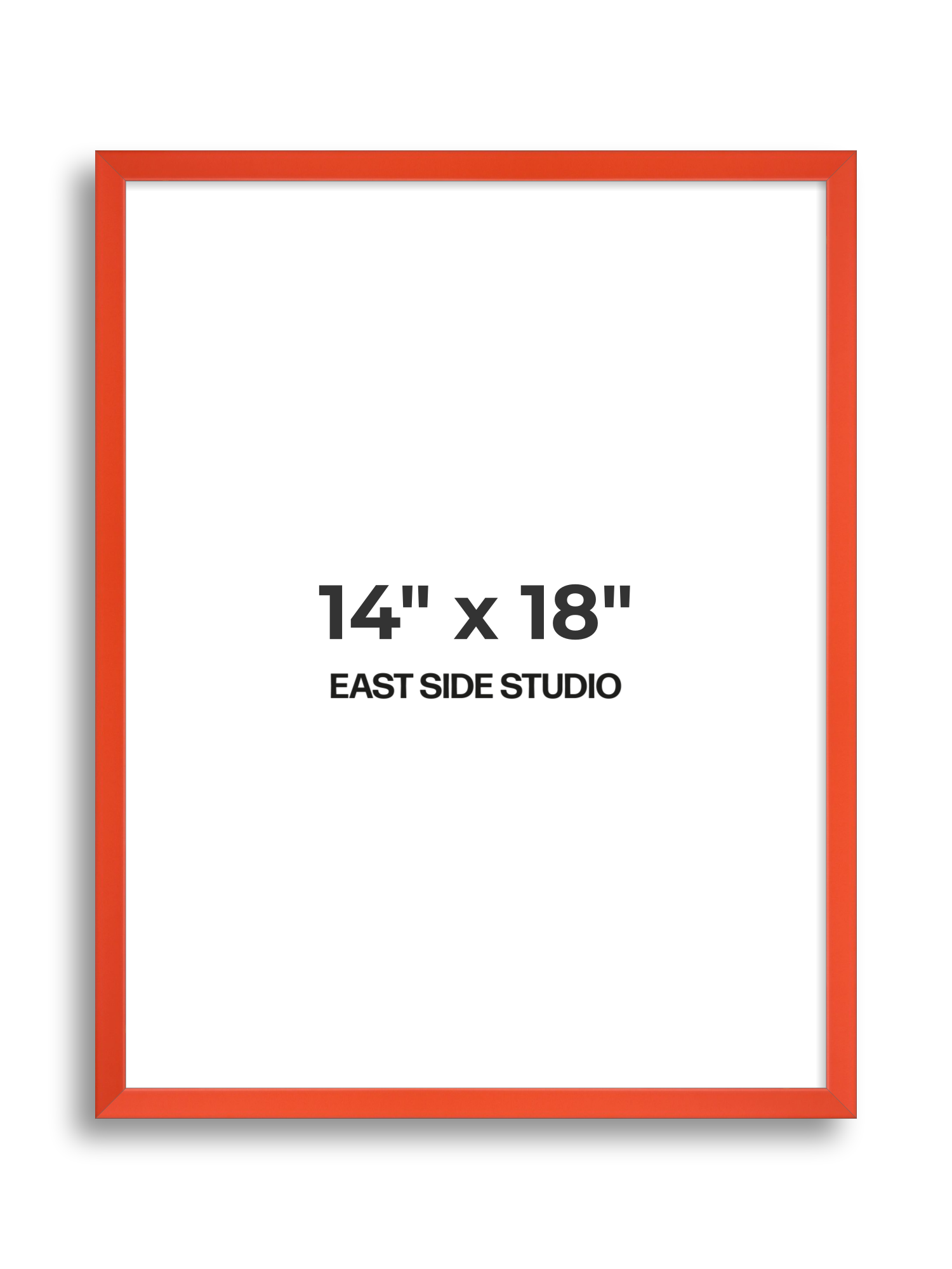 Tangerine 14" x 18" picture frame