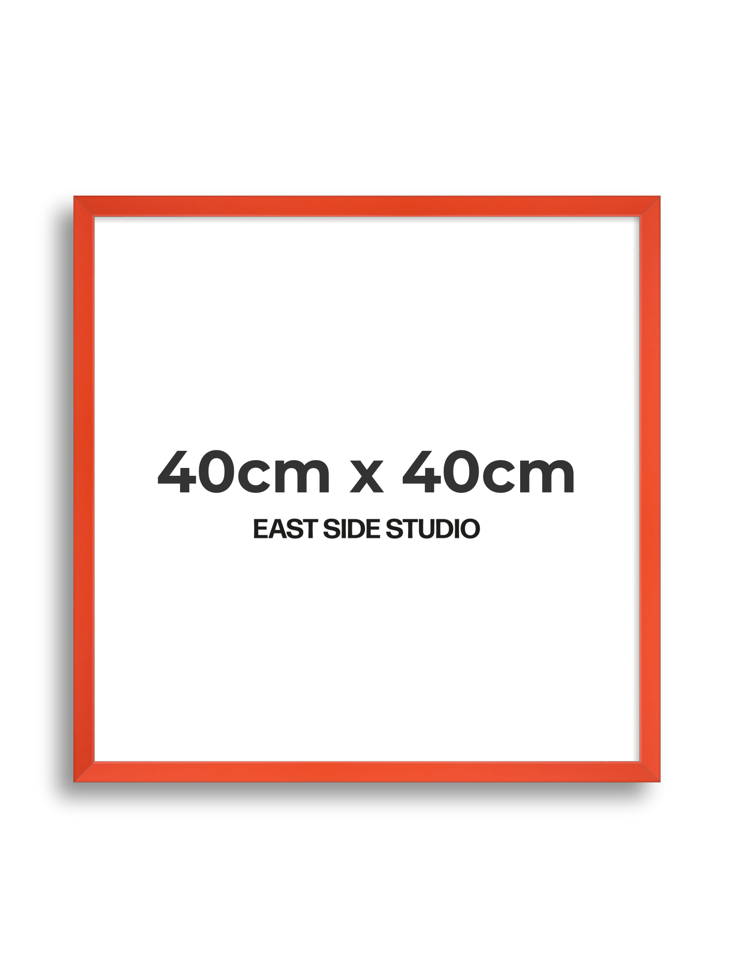 Tangerine 40cm x 40cm picture frame