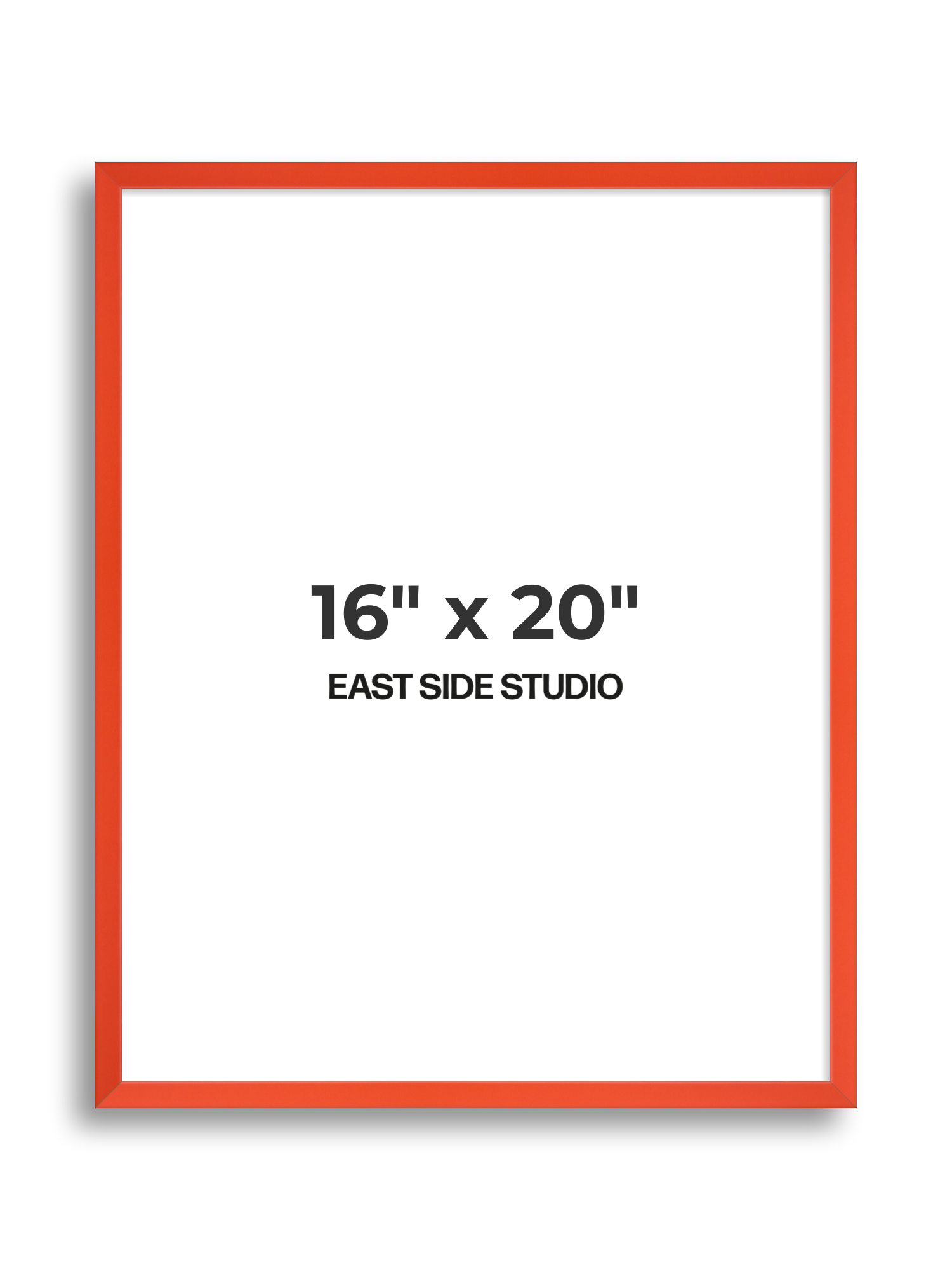 Tangerine 16" x 20" picture frame
