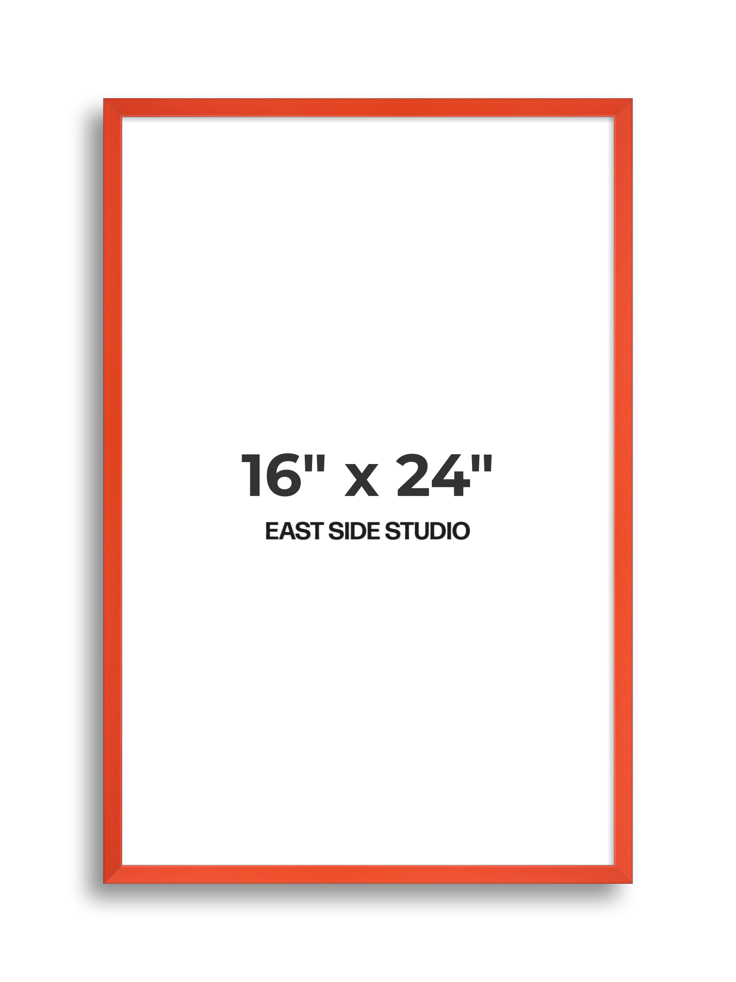 Tangerine 16" x 24" picture frame