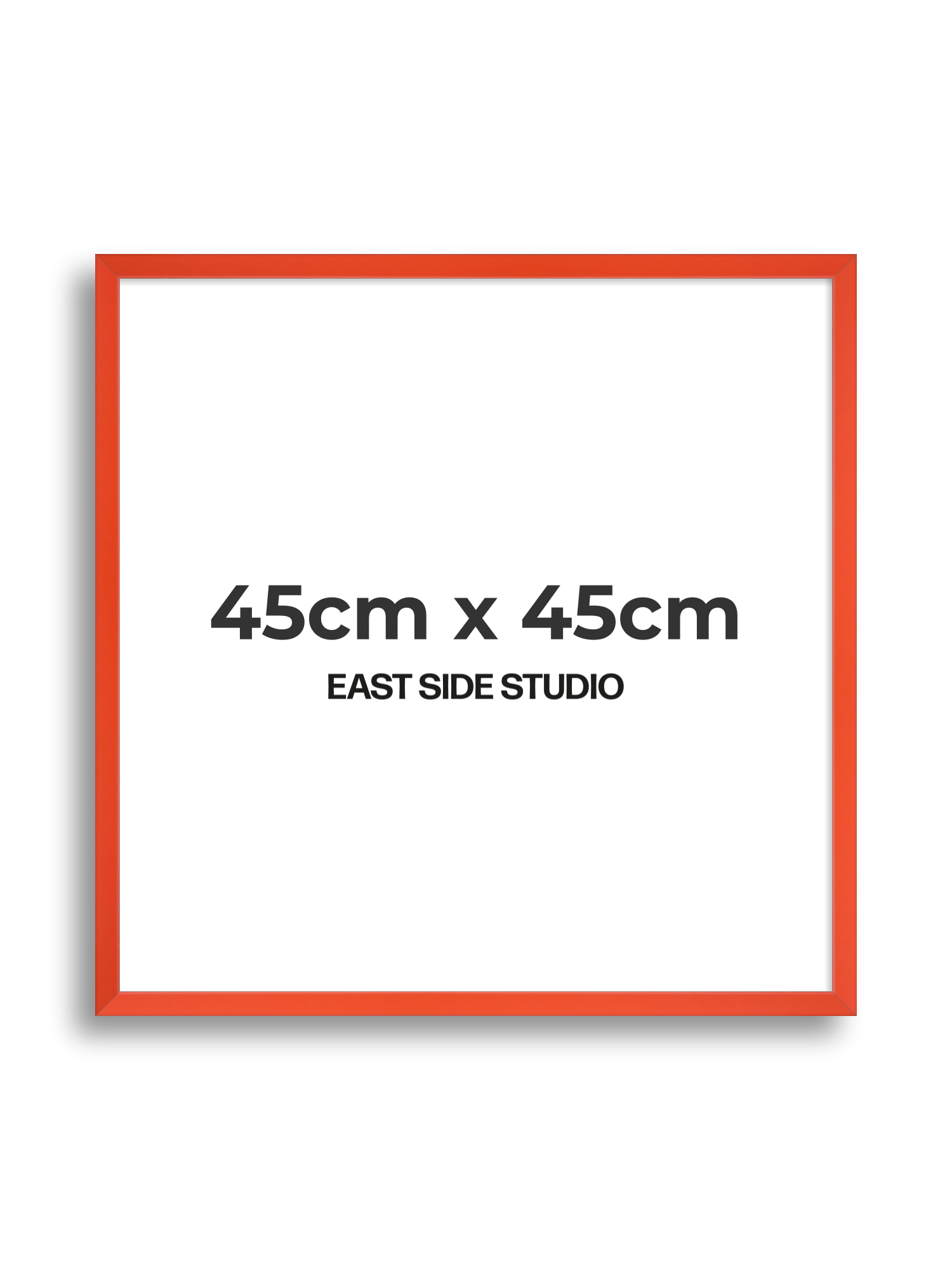 Tangerine 45cm x 45cm picture frame