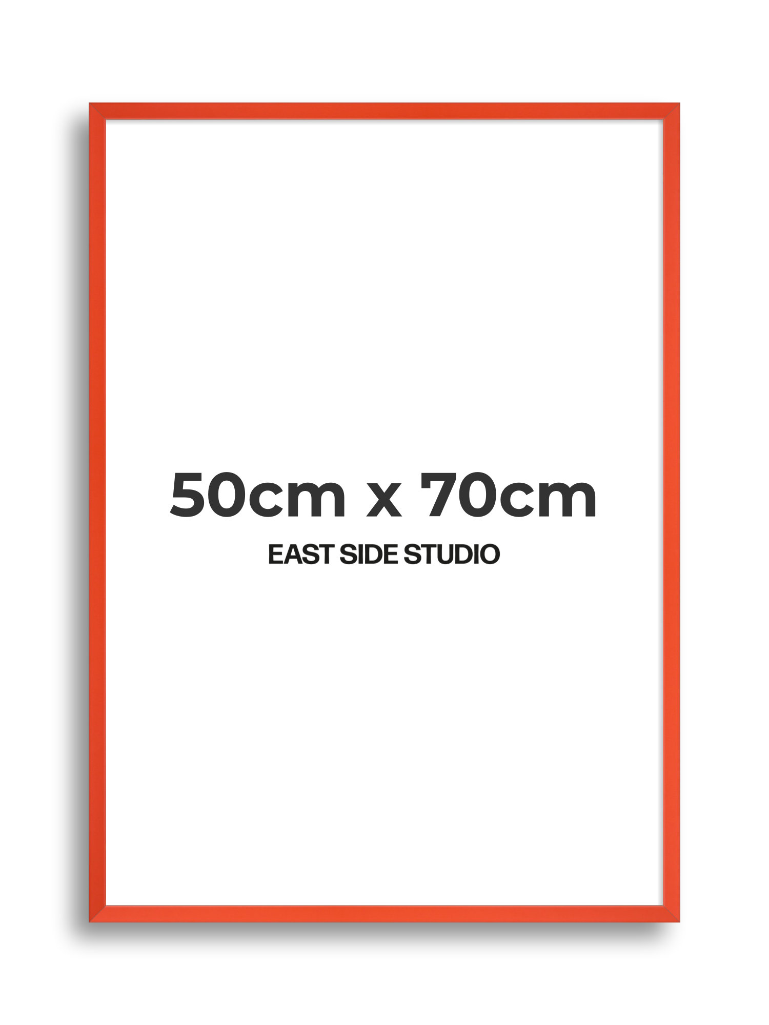 Tangerine 50cm x 70cm picture frame