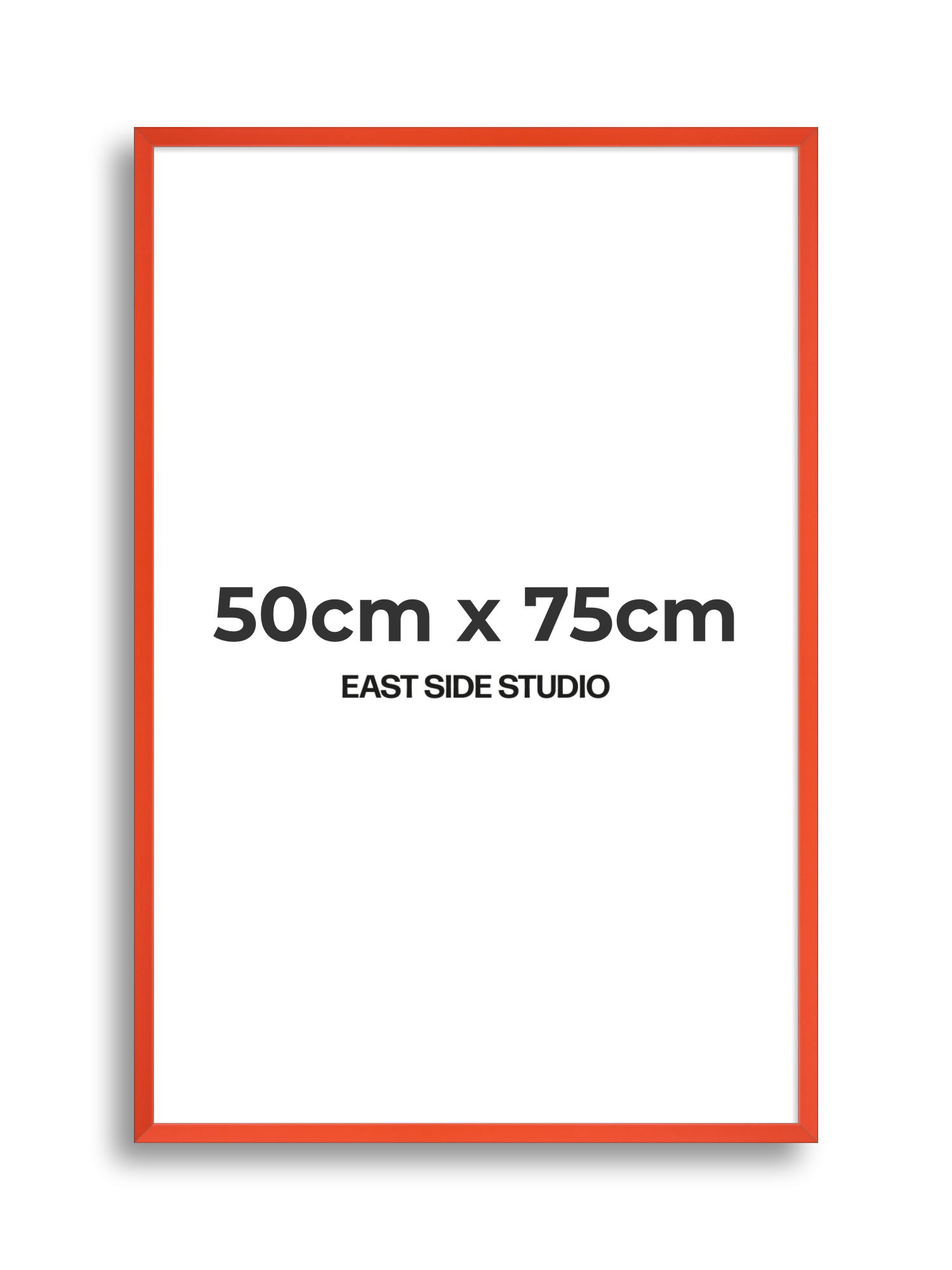 Tangerine 50cm x 75cm picture frame