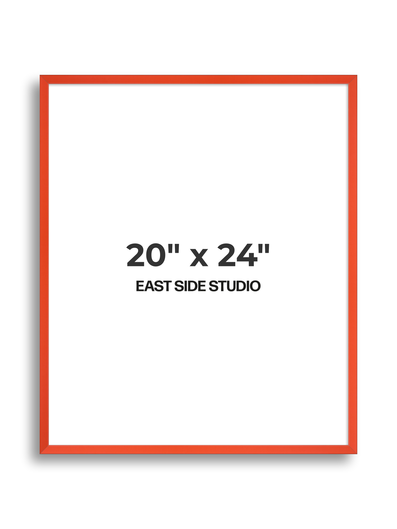 Tangerine 20" x 24" picture frame