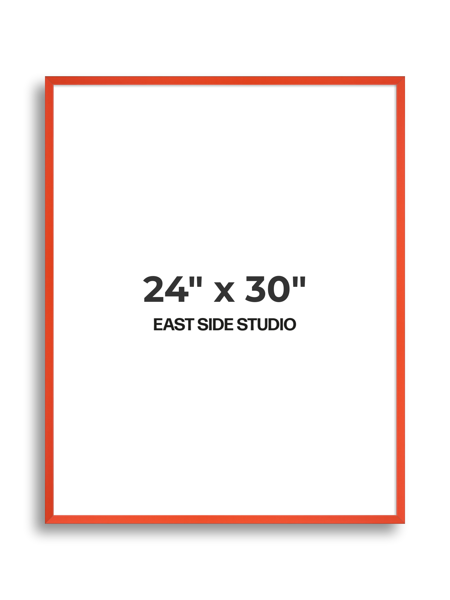 Tangerine 24" x 30" picture frame