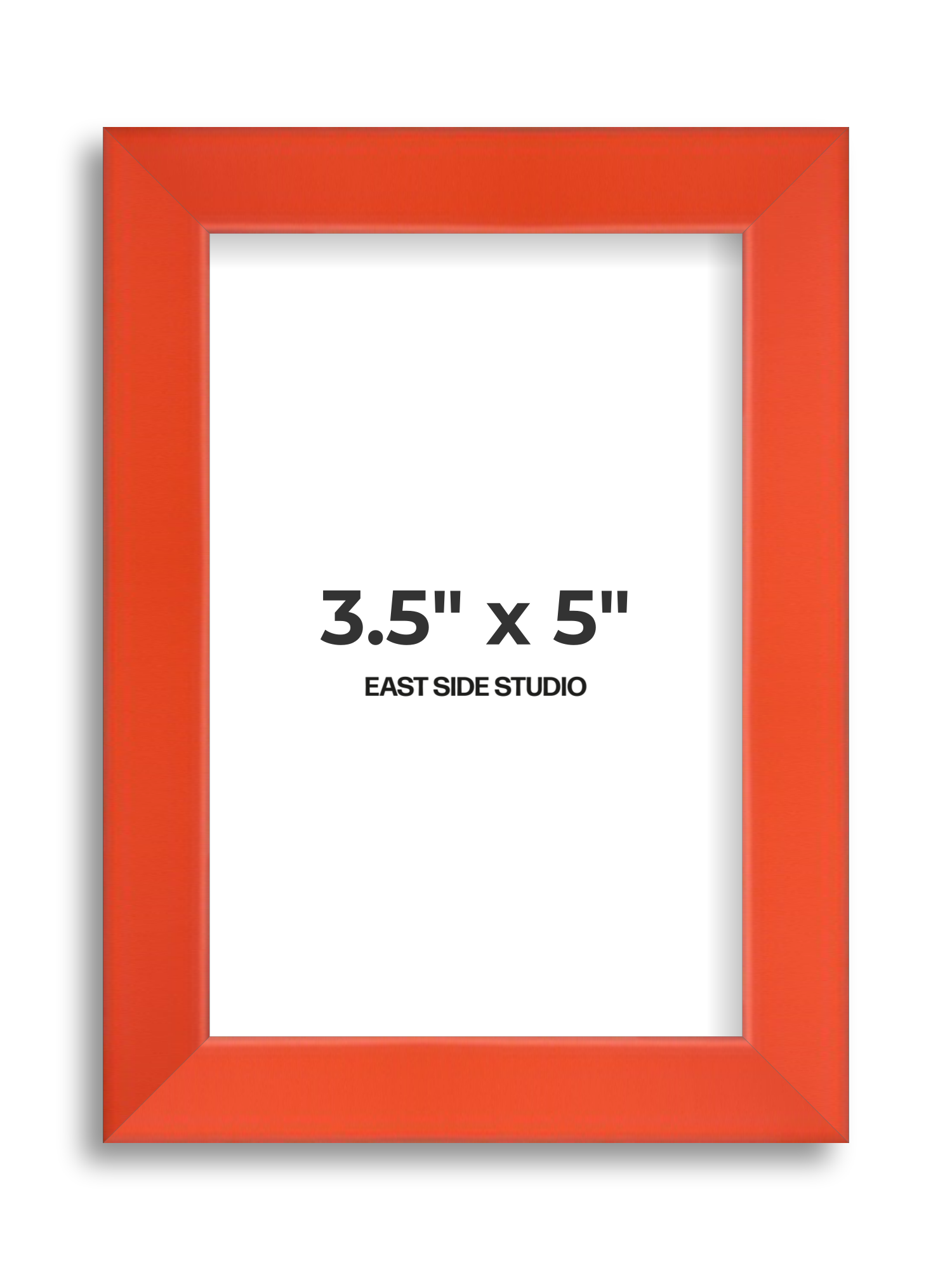 Tangerine 3.5" x 5" picture frame