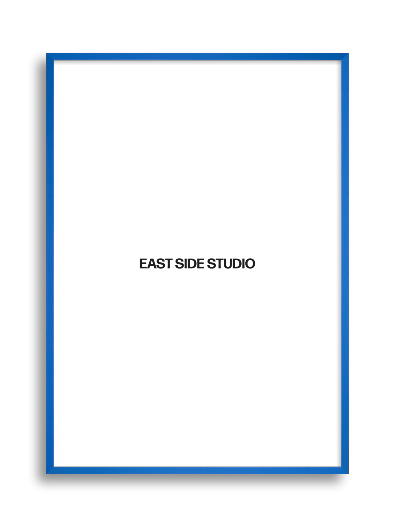 Azure Blue - Slim picture frame