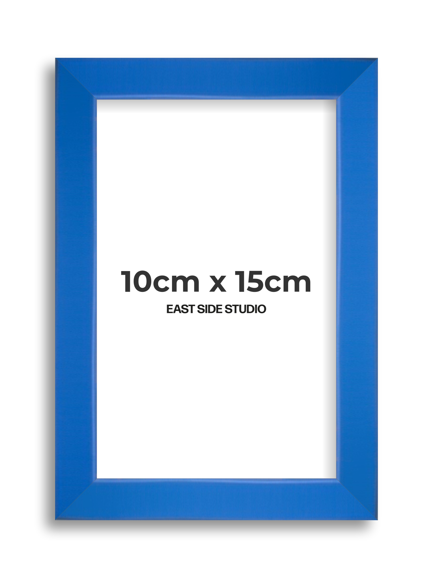Azure Blue 10cm x 15cm picture frame