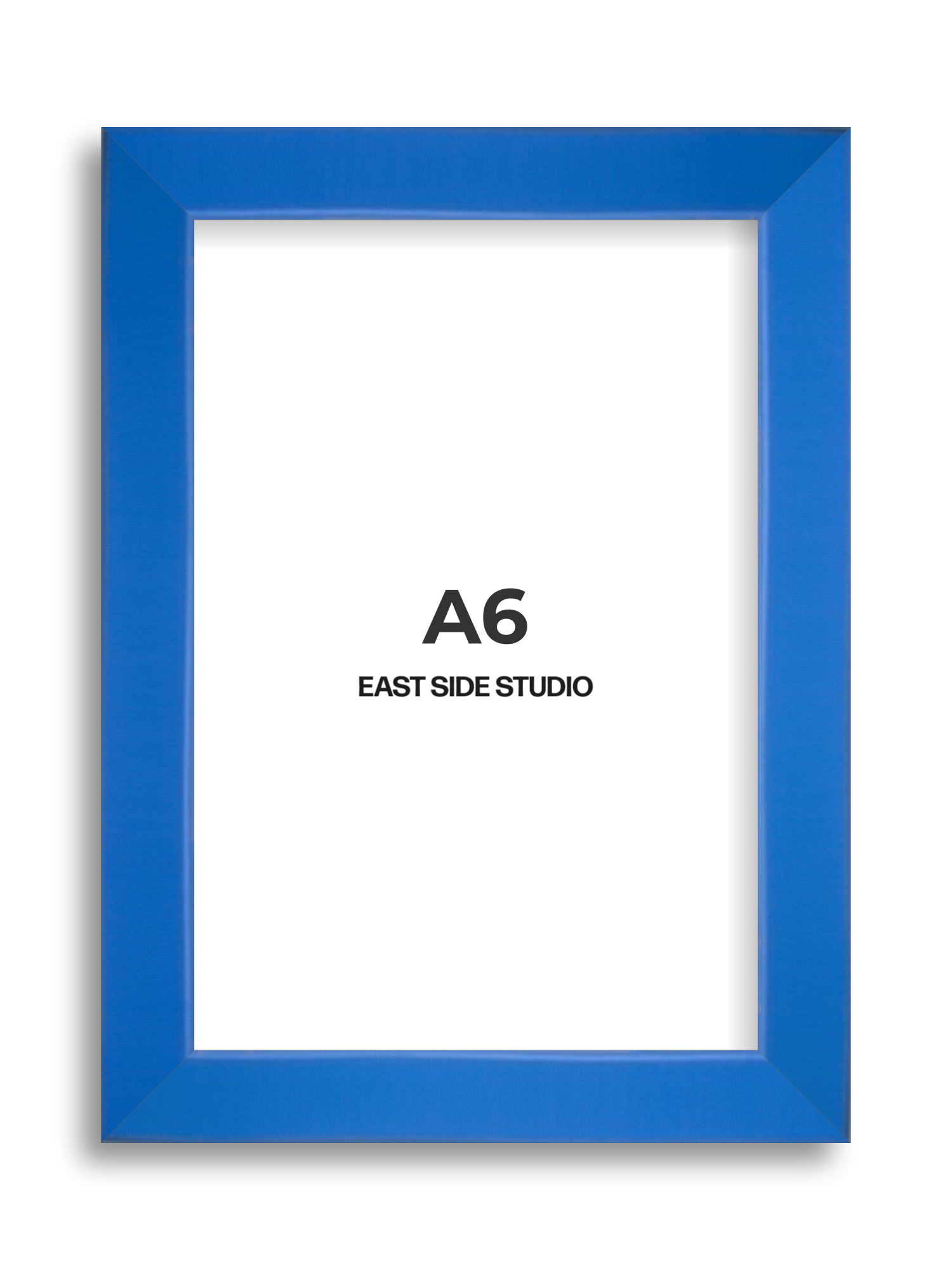 Azure Blue A6 picture frame