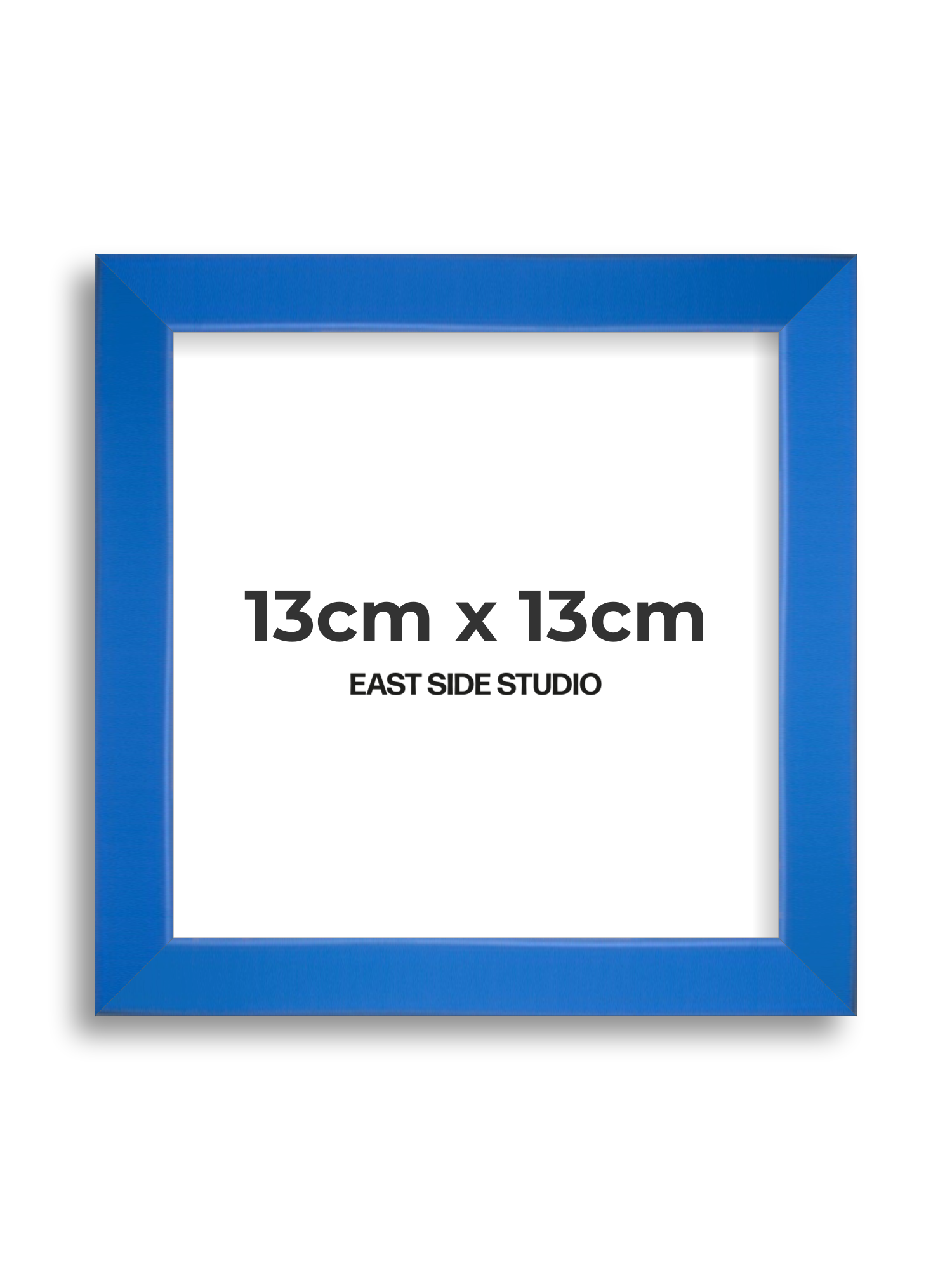 Azure Blue 13cm x 13cm picture frame
