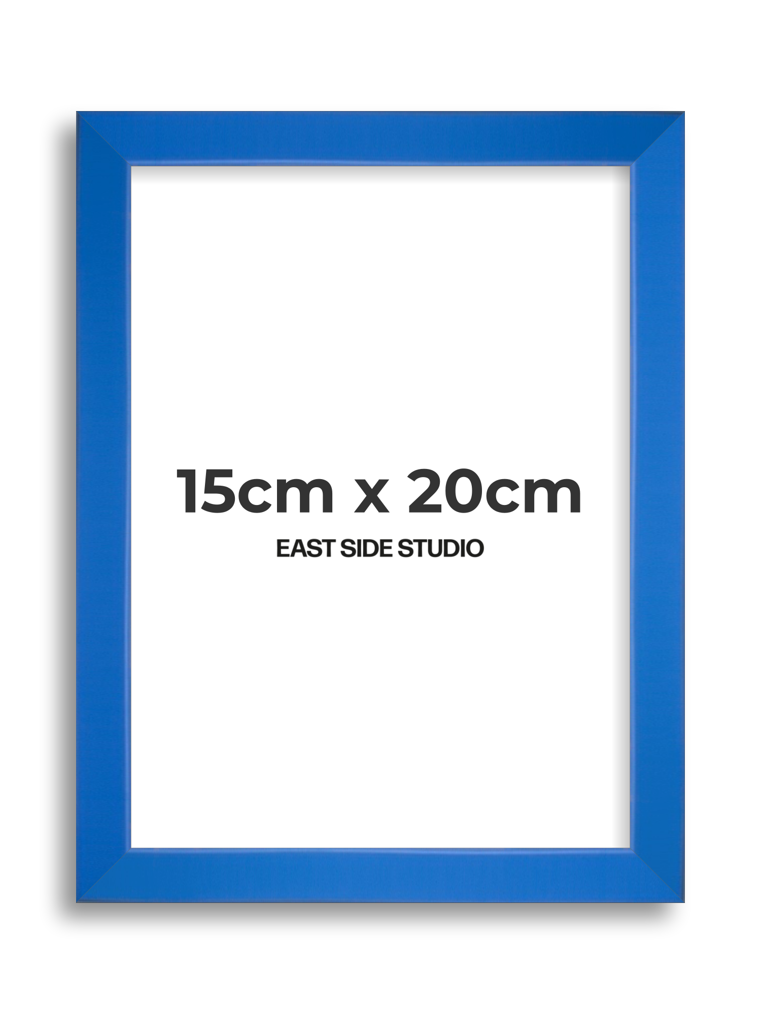 Azure Blue 15cm x 20cm picture frame