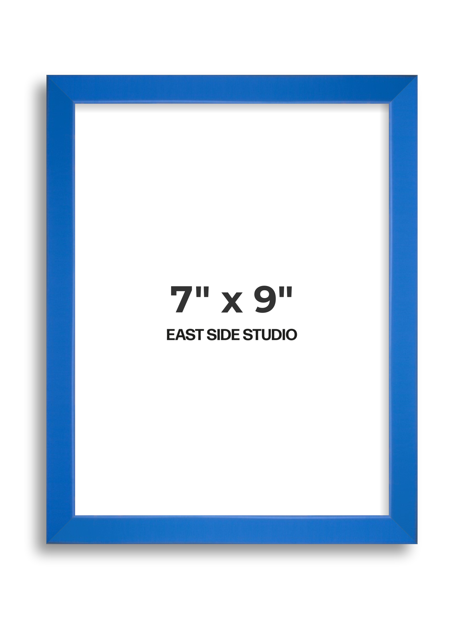 Azure Blue 7" x 9" picture frame