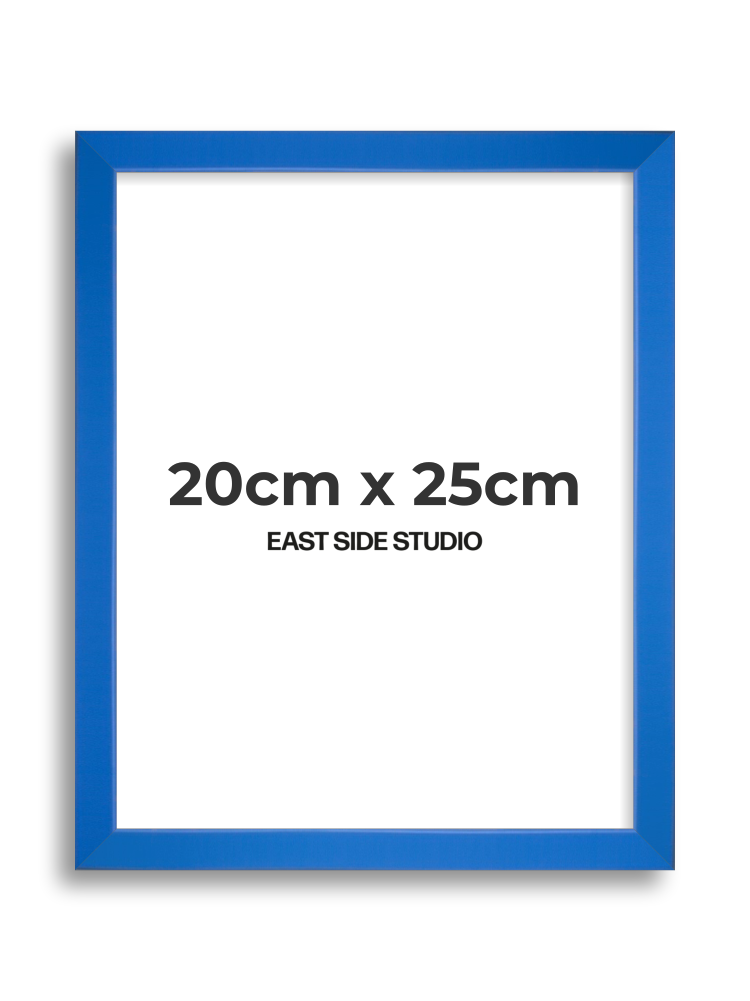 Azure Blue 20cm x 25cm picture frame