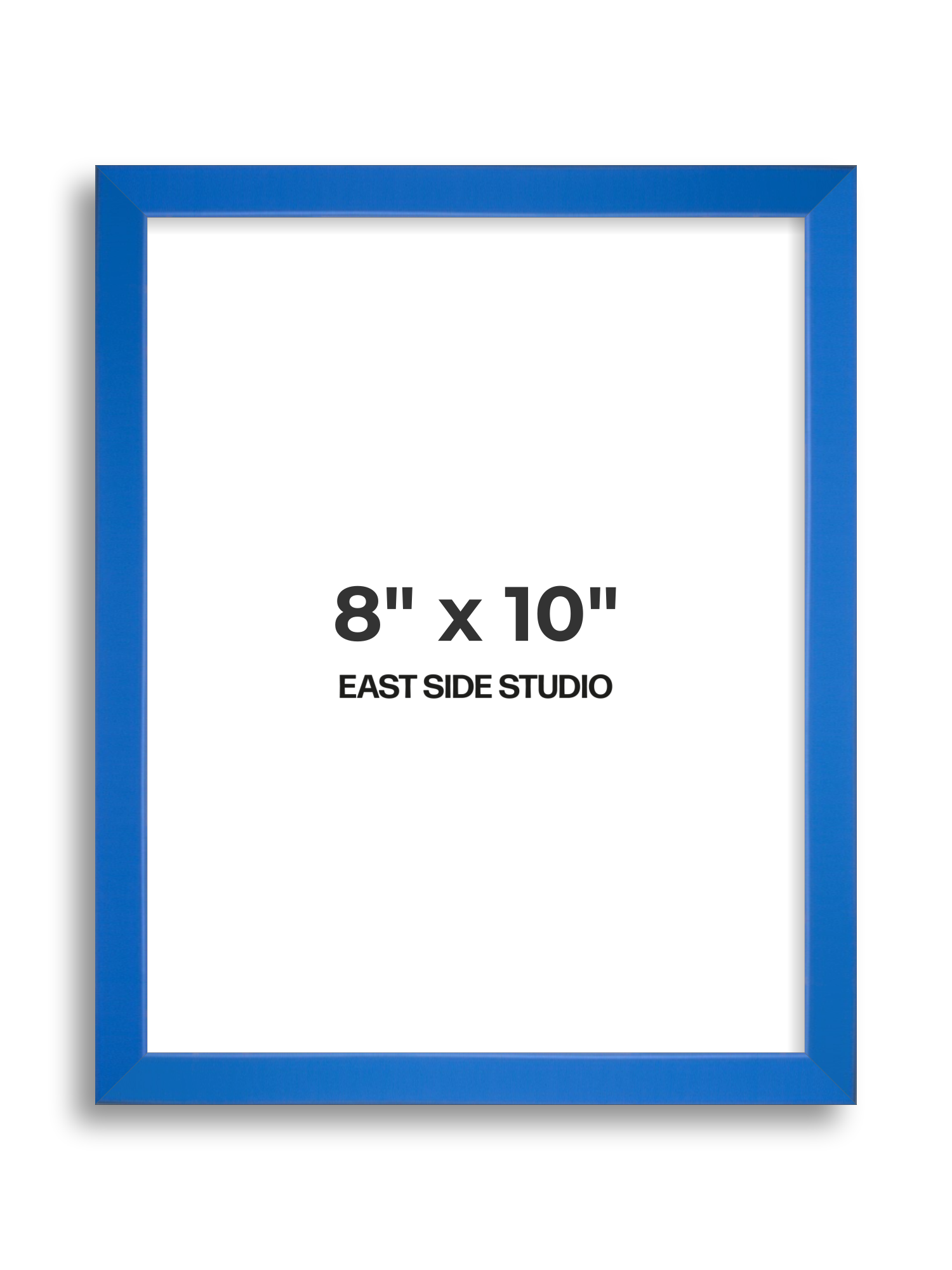 Azure Blue 8" x 10" picture frame