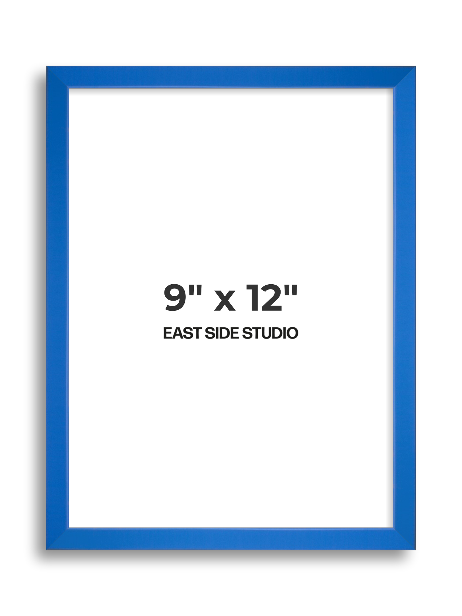 Azure Blue 9" x 12" picture frame