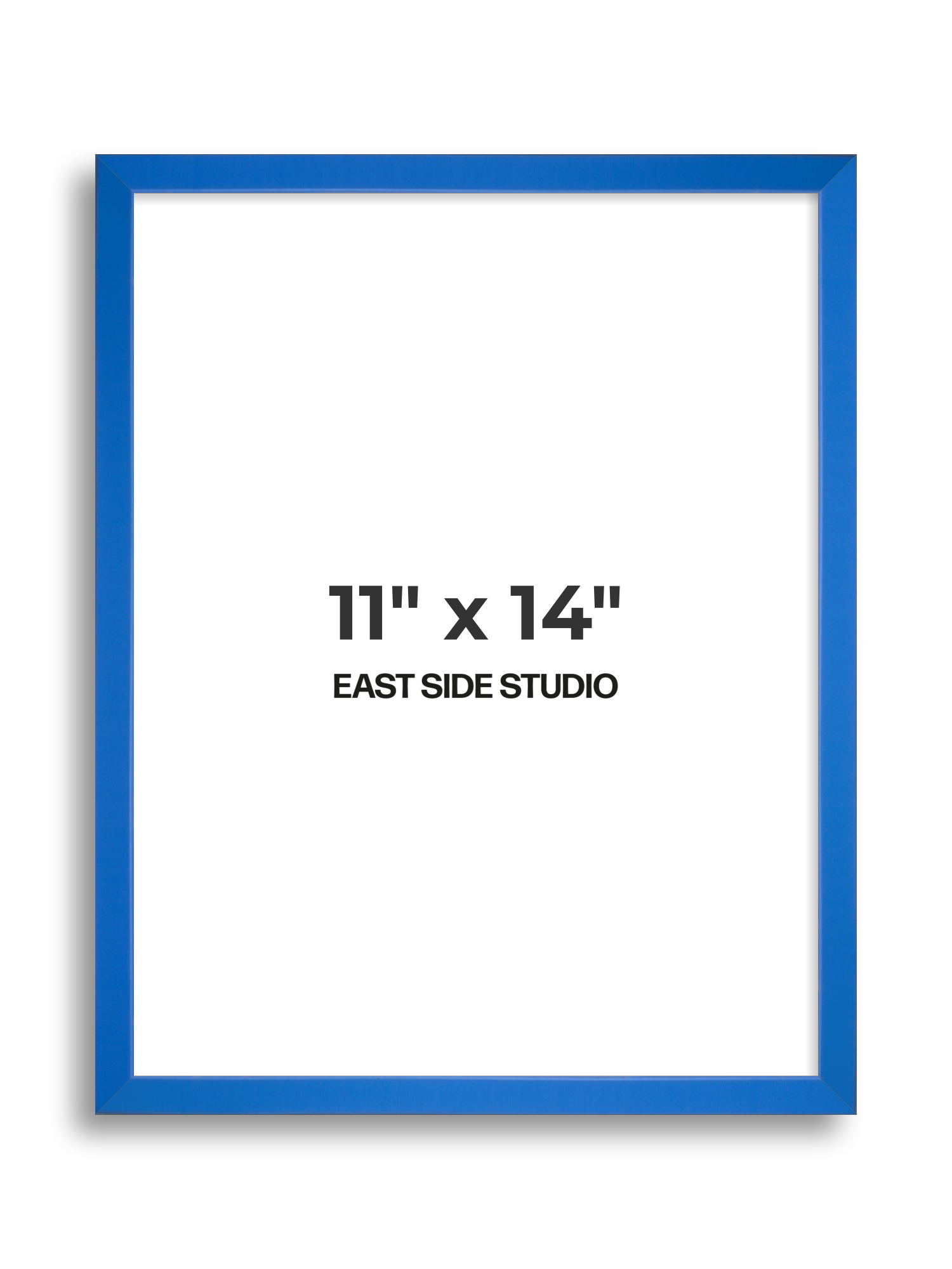 Azure Blue 11" x 14" picture frame