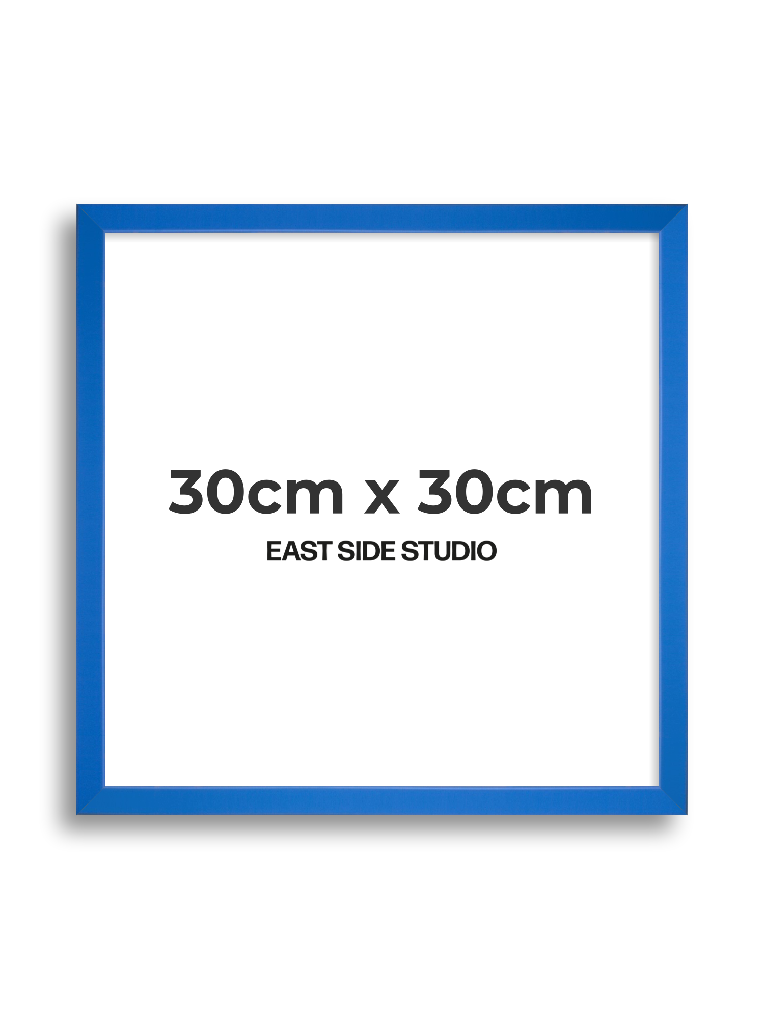 Azure Blue 30cm x 30cm picture frame