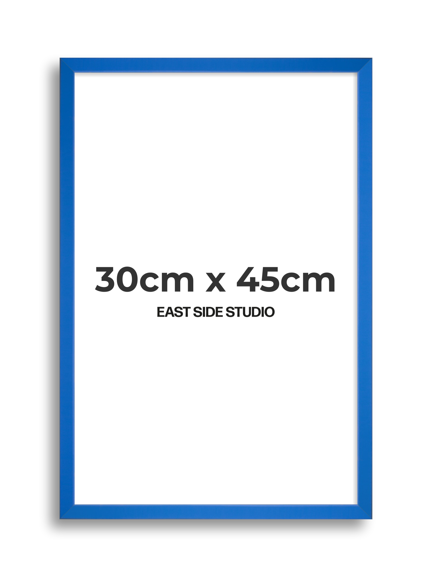 Azure Blue 30cm x 45cm picture frame