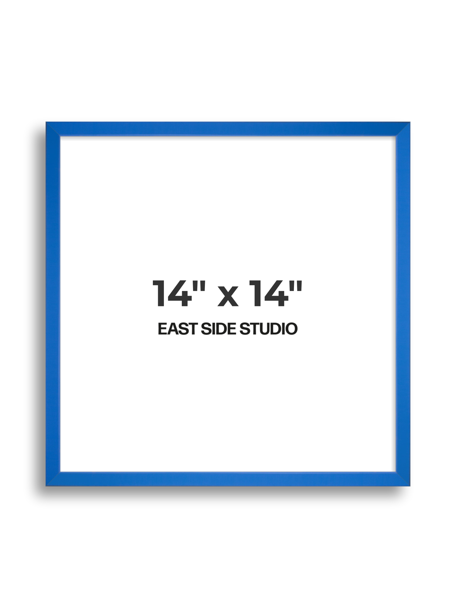 Azure Blue 14" x 14" picture frame