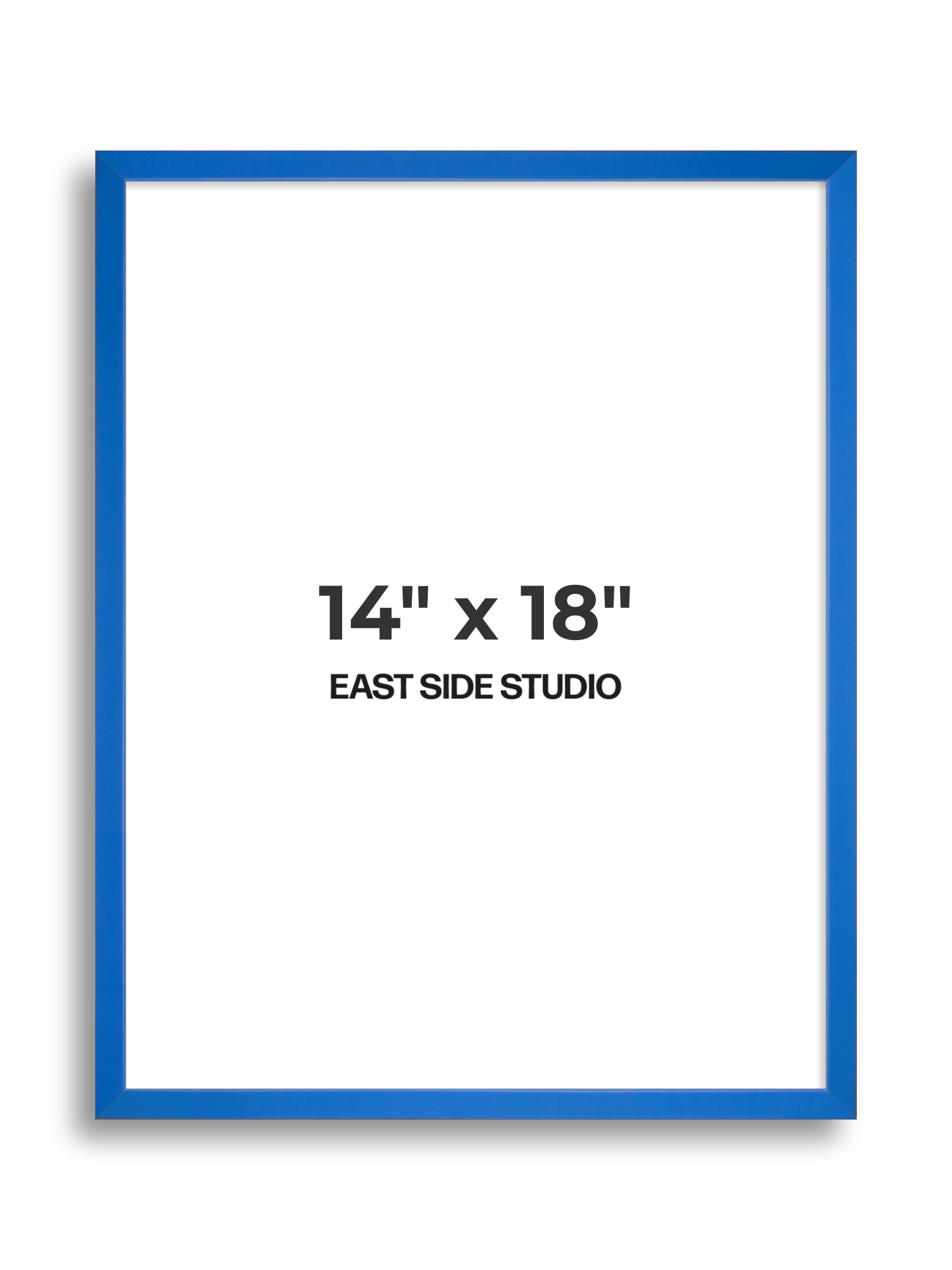 Azure Blue 14" x 18" picture frame
