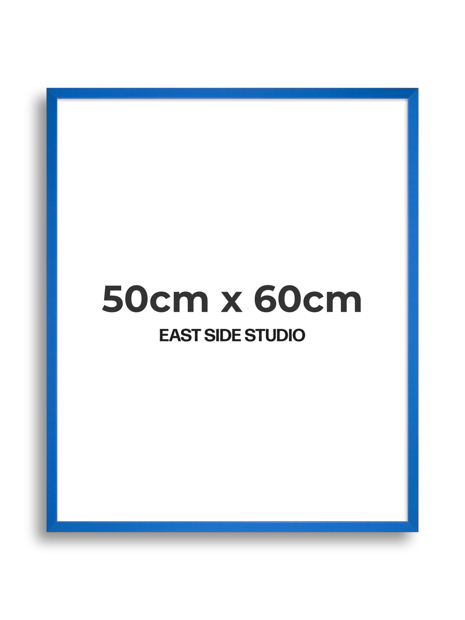 Azure Blue 50cm x 60cm picture frame