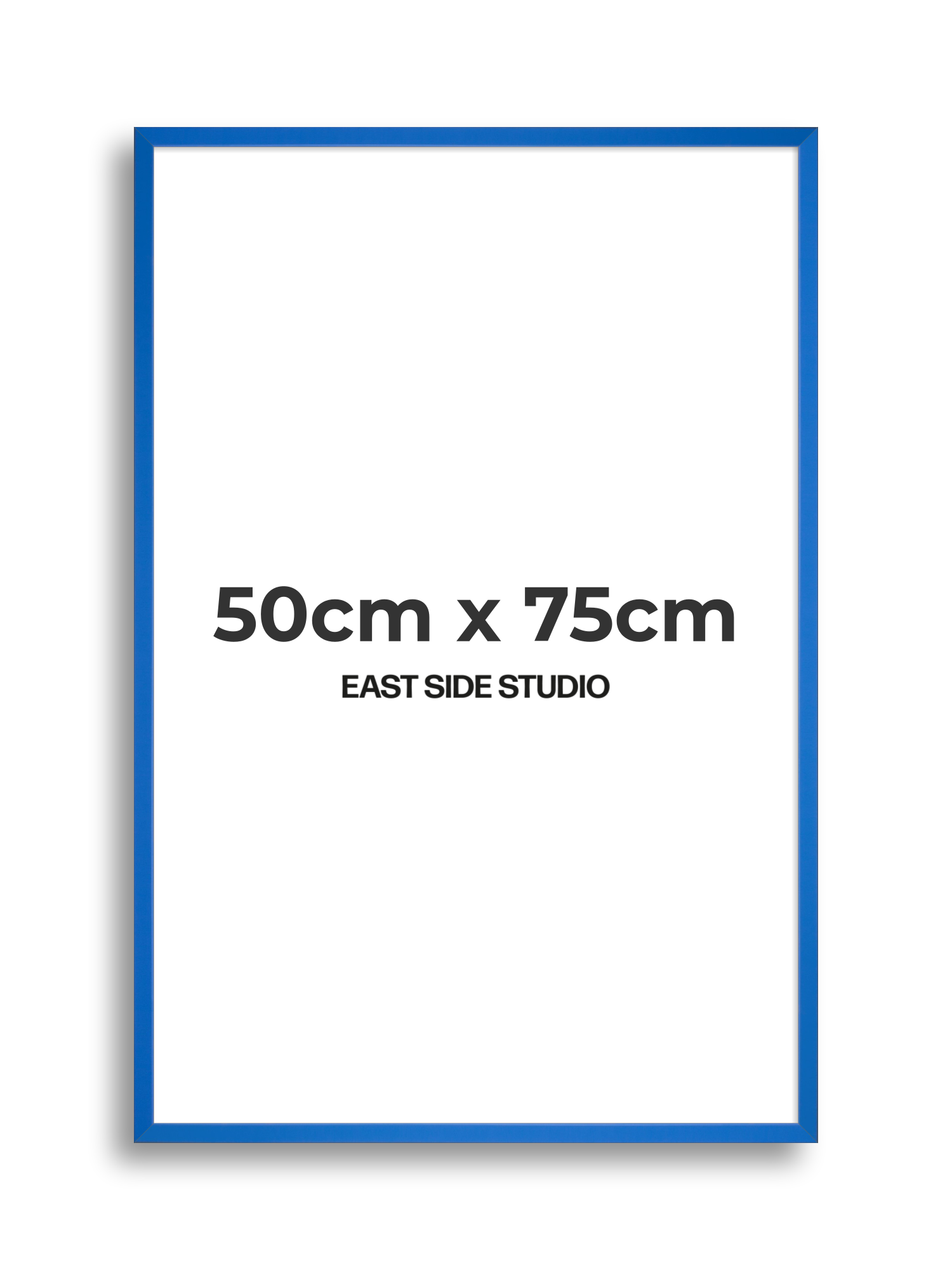 Azure Blue 50cm x 75cm picture frame