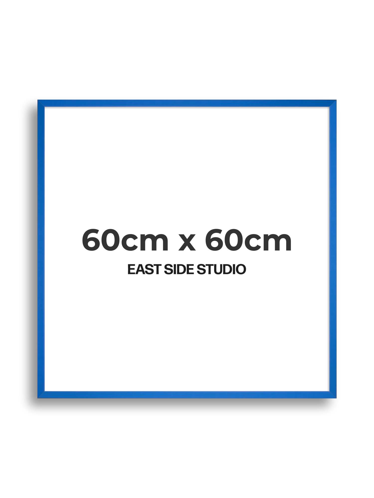 Azure Blue 60cm x 60cm picture frame