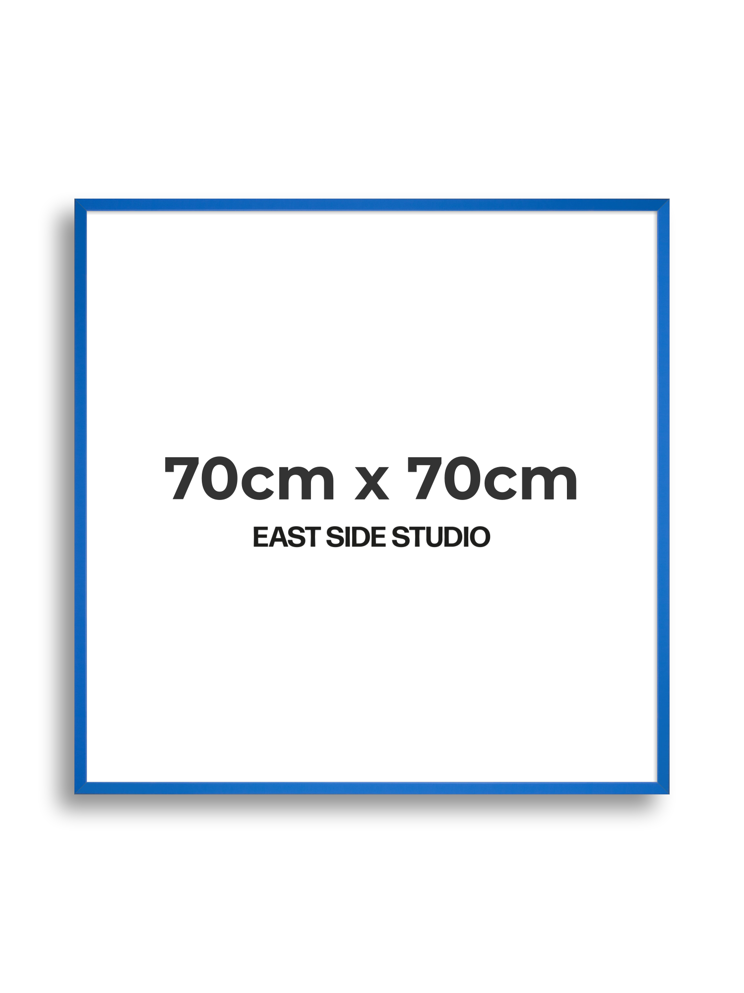 Azure Blue 70cm x 70cm picture frame