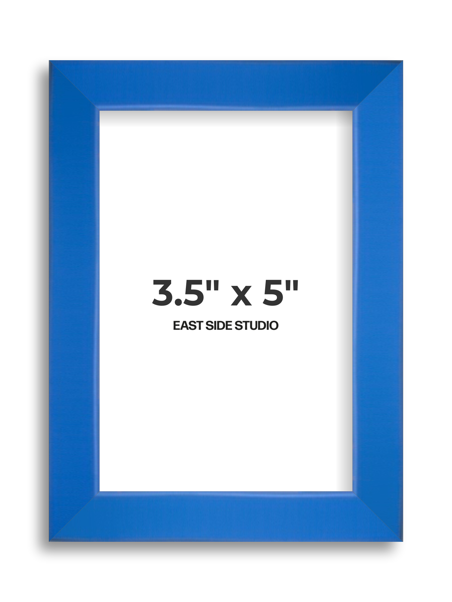 Azure Blue 3.5" x 5" picture frame
