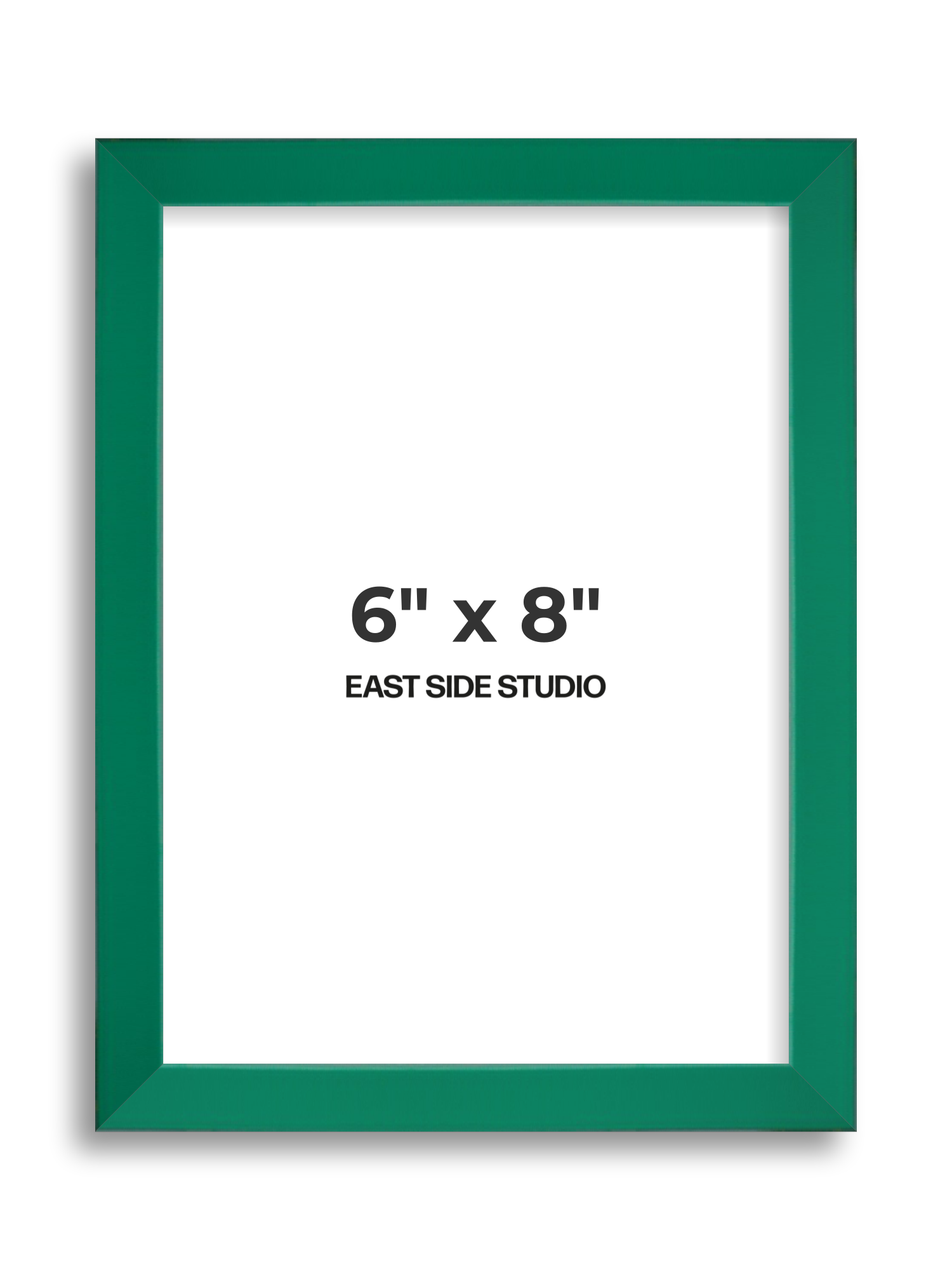 Emerald Green 6" x 8" picture frame