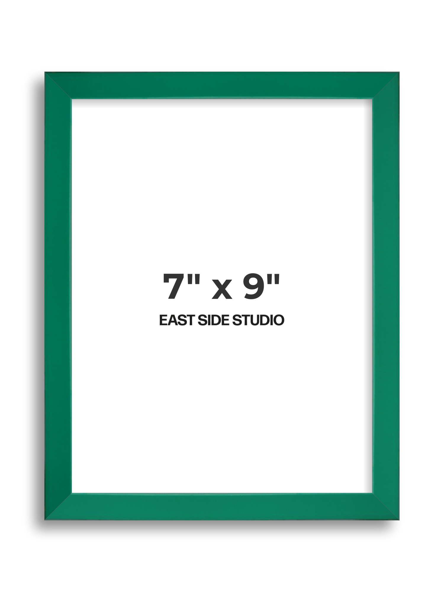 Emerald Green 7" x 9" picture frame