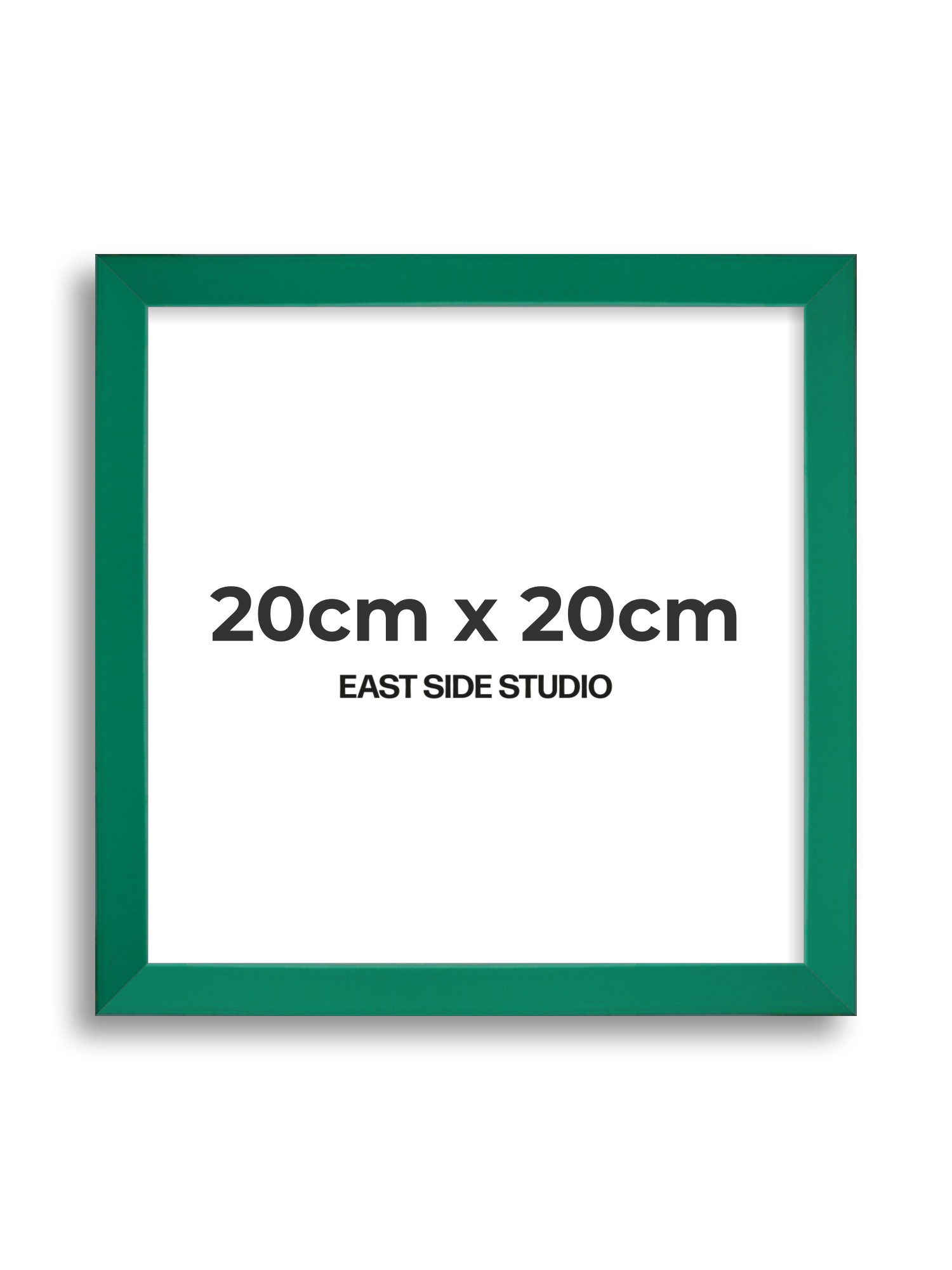 Emerald Green 20cm x 20cm picture frame