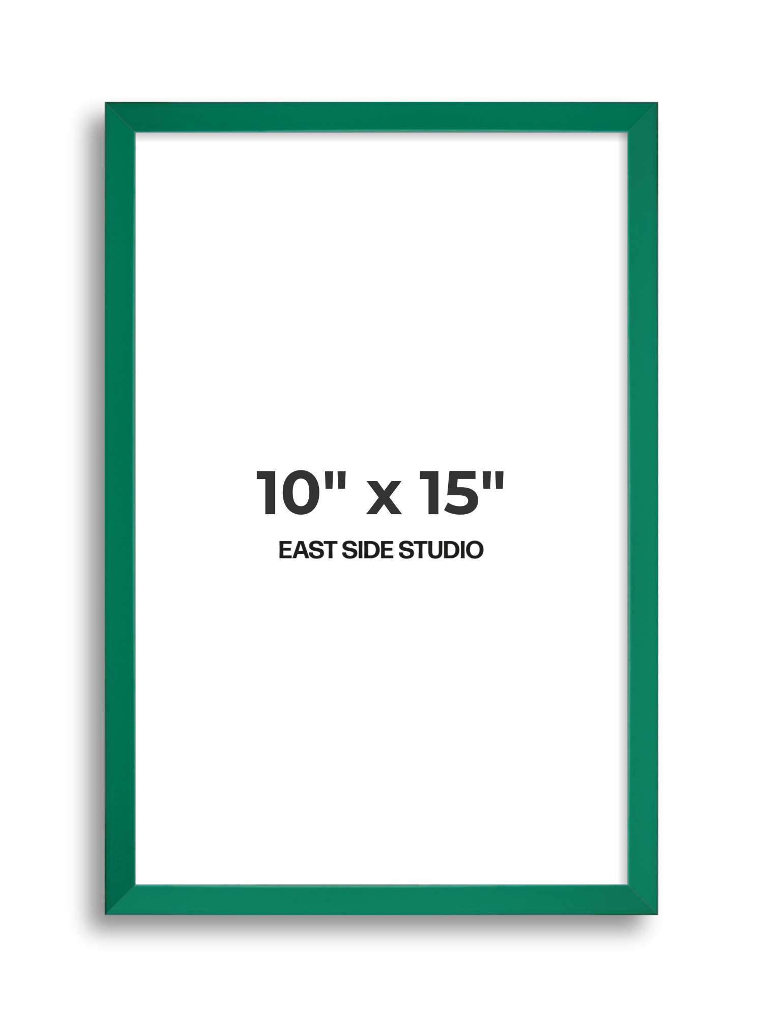 Emerald Green 10" x 15" picture frame