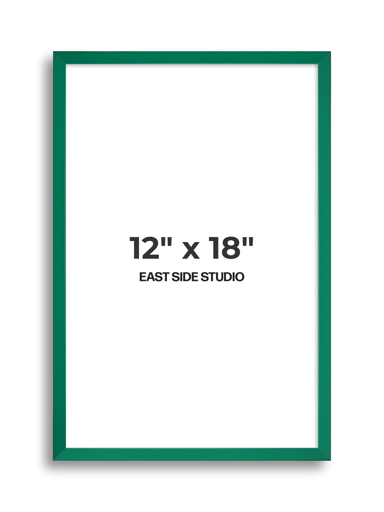 Emerald Green 12" x 18" picture frame