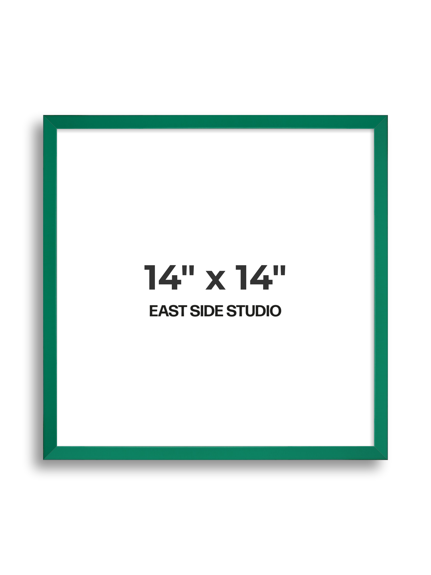 Emerald Green 14" x 14" picture frame
